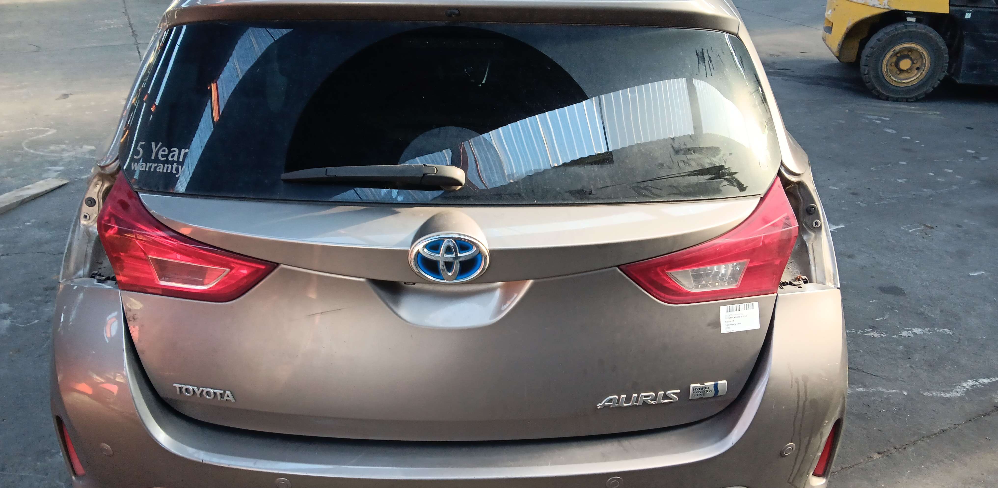 Achterklep Toyota Auris