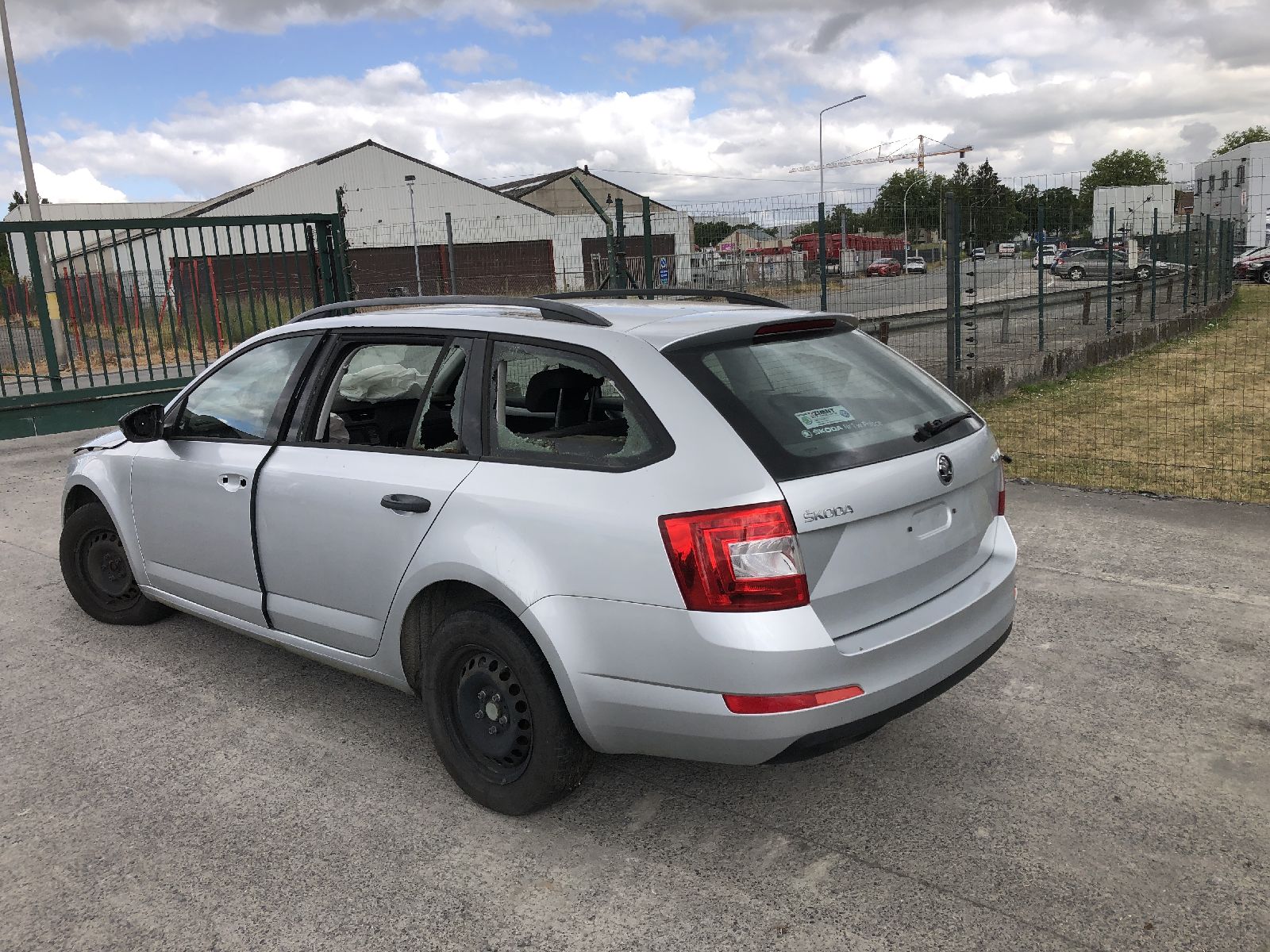 Deur links achter Skoda Octavia