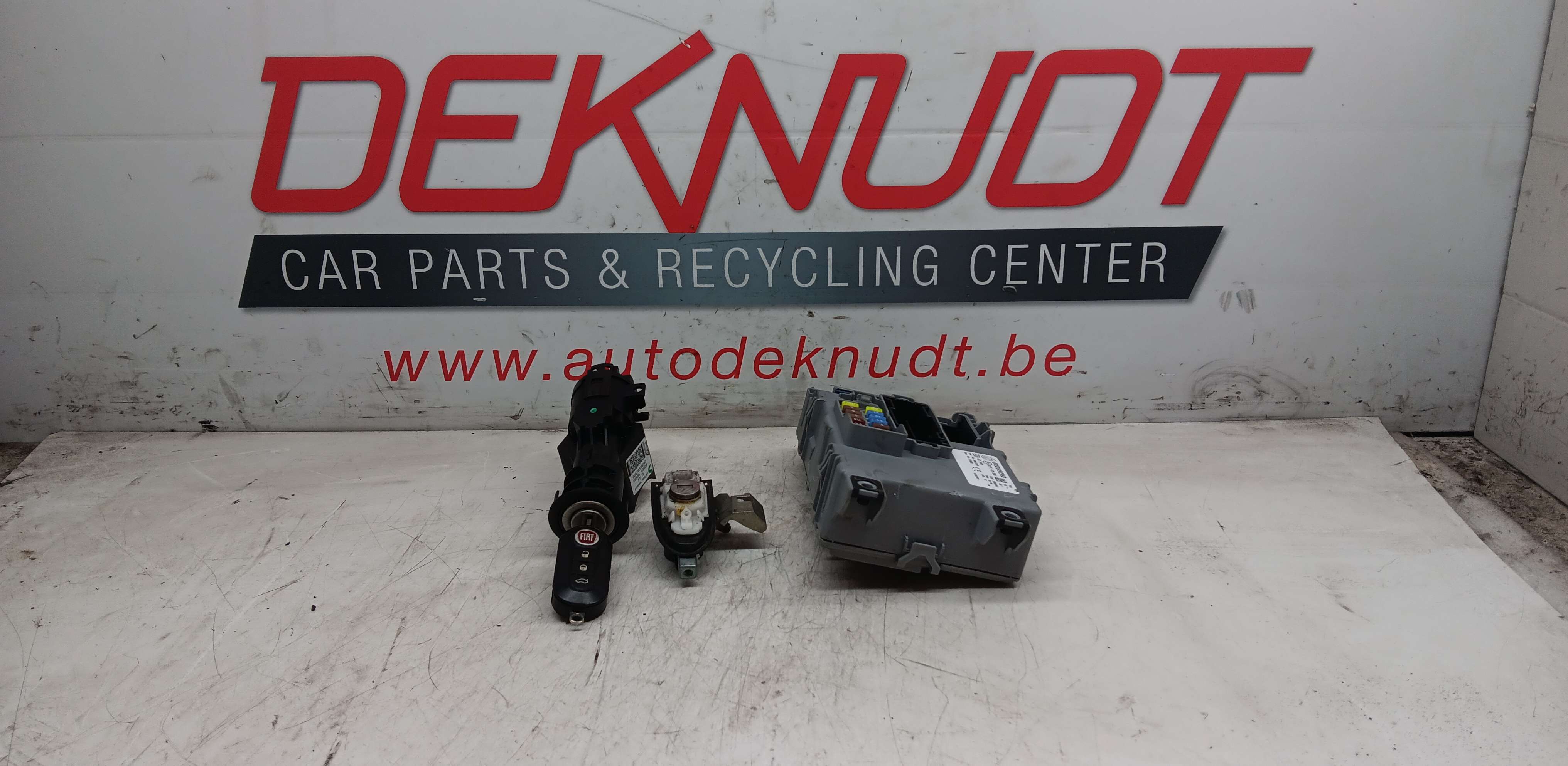 set clé transponder + Fiat 500