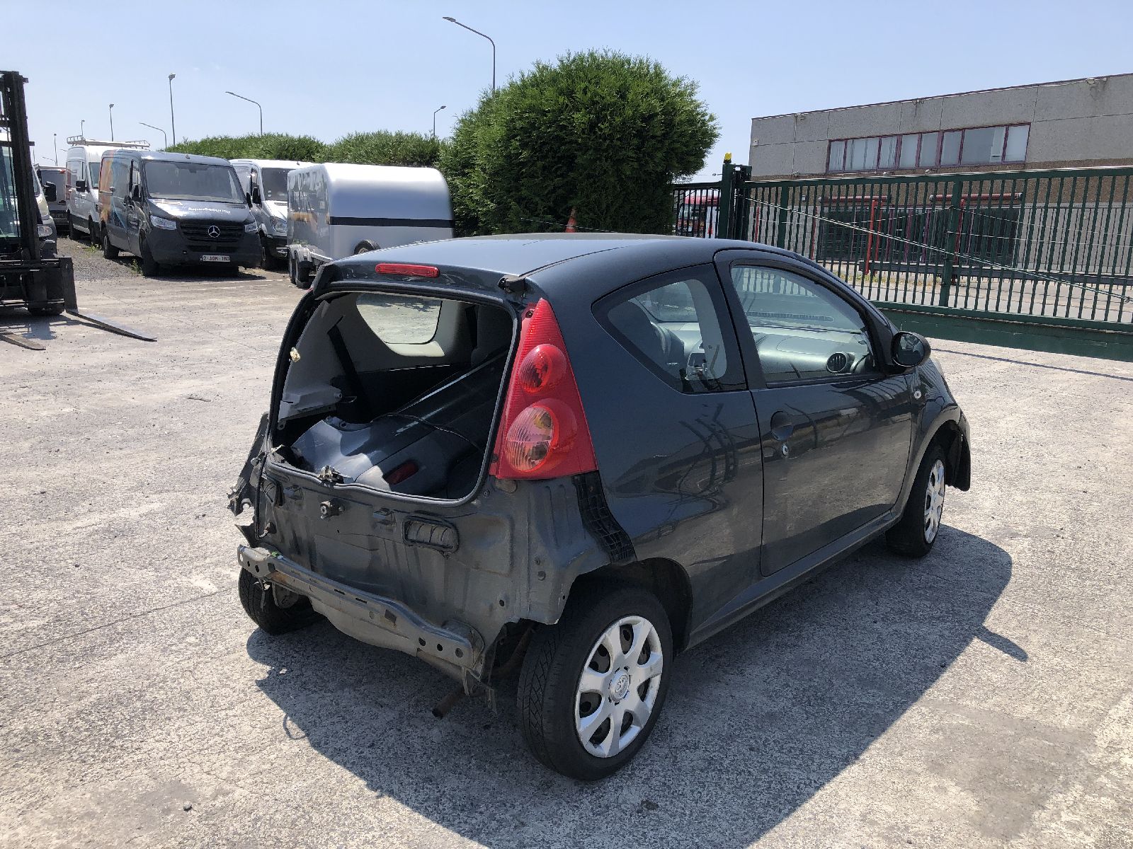 Lichtblok rechts achter Peugeot 107