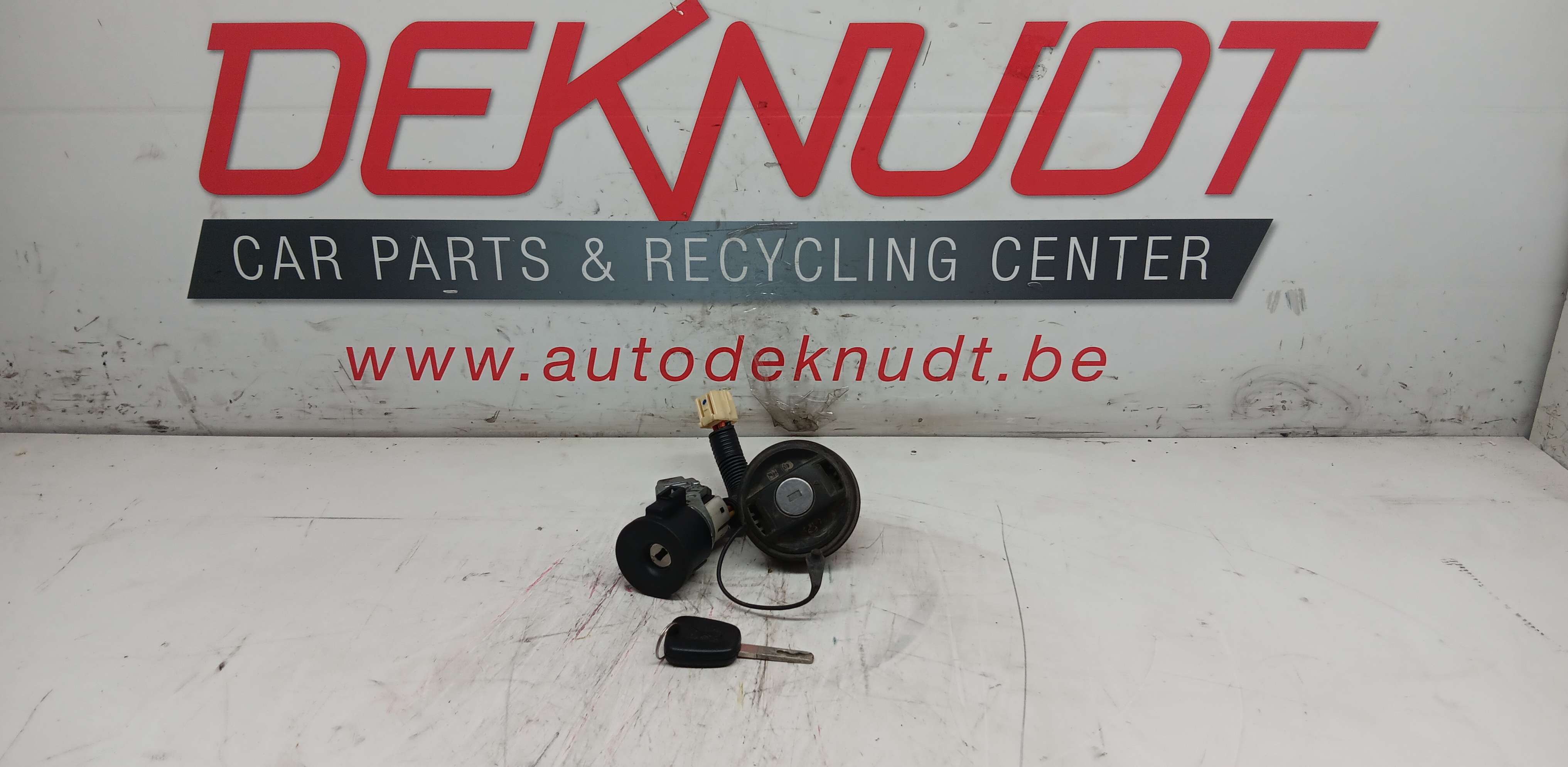 Set sleutels transponder Peugeot 107