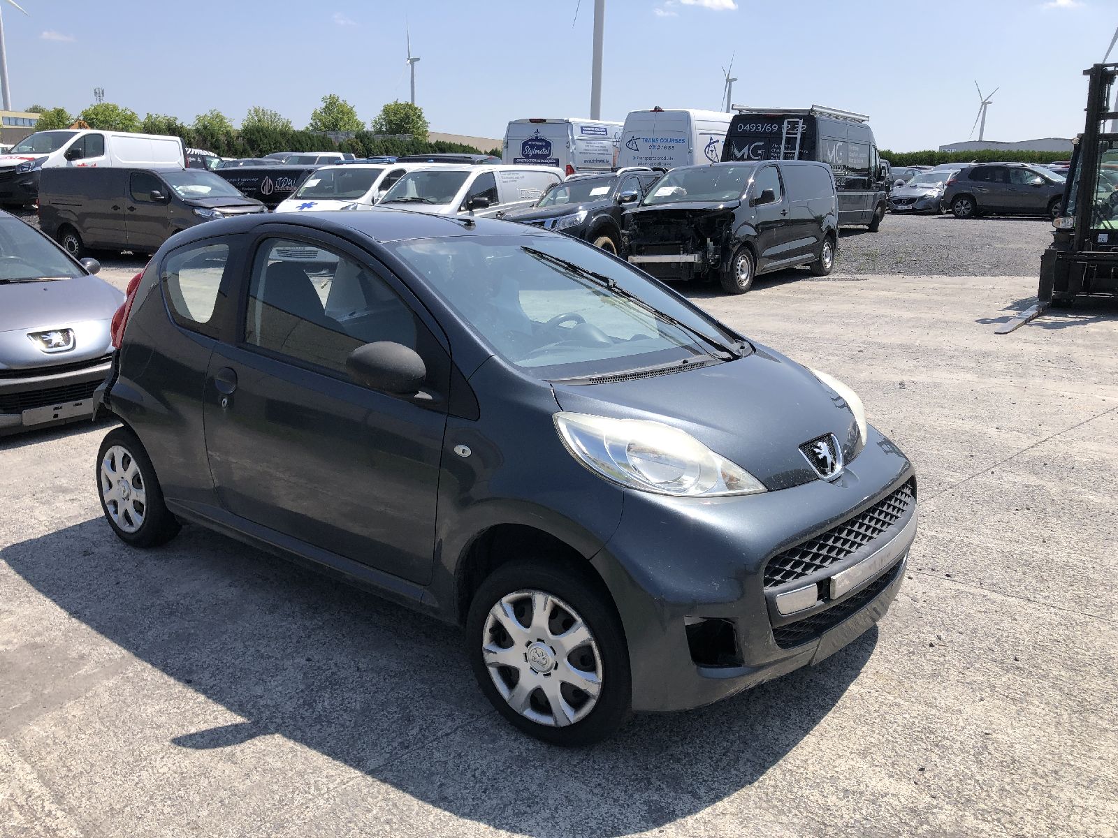 Vleugel rechts voor Peugeot 107