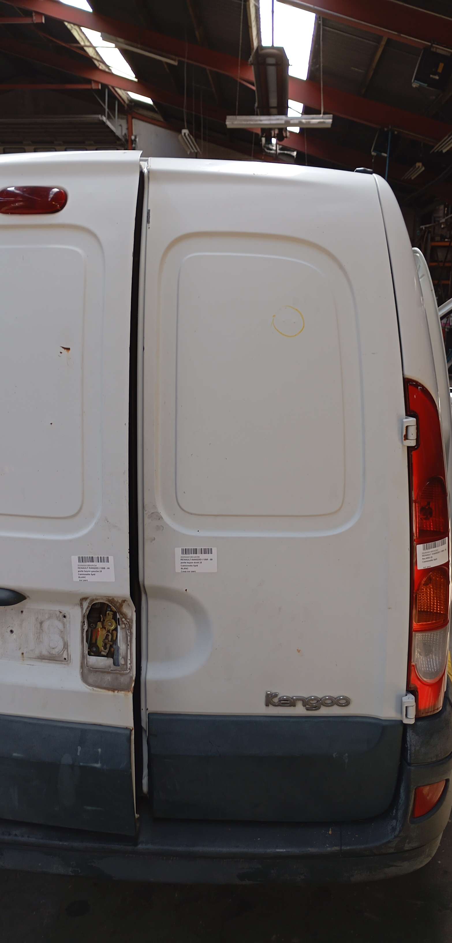 Achter deur koffer rechts Renault Kangoo