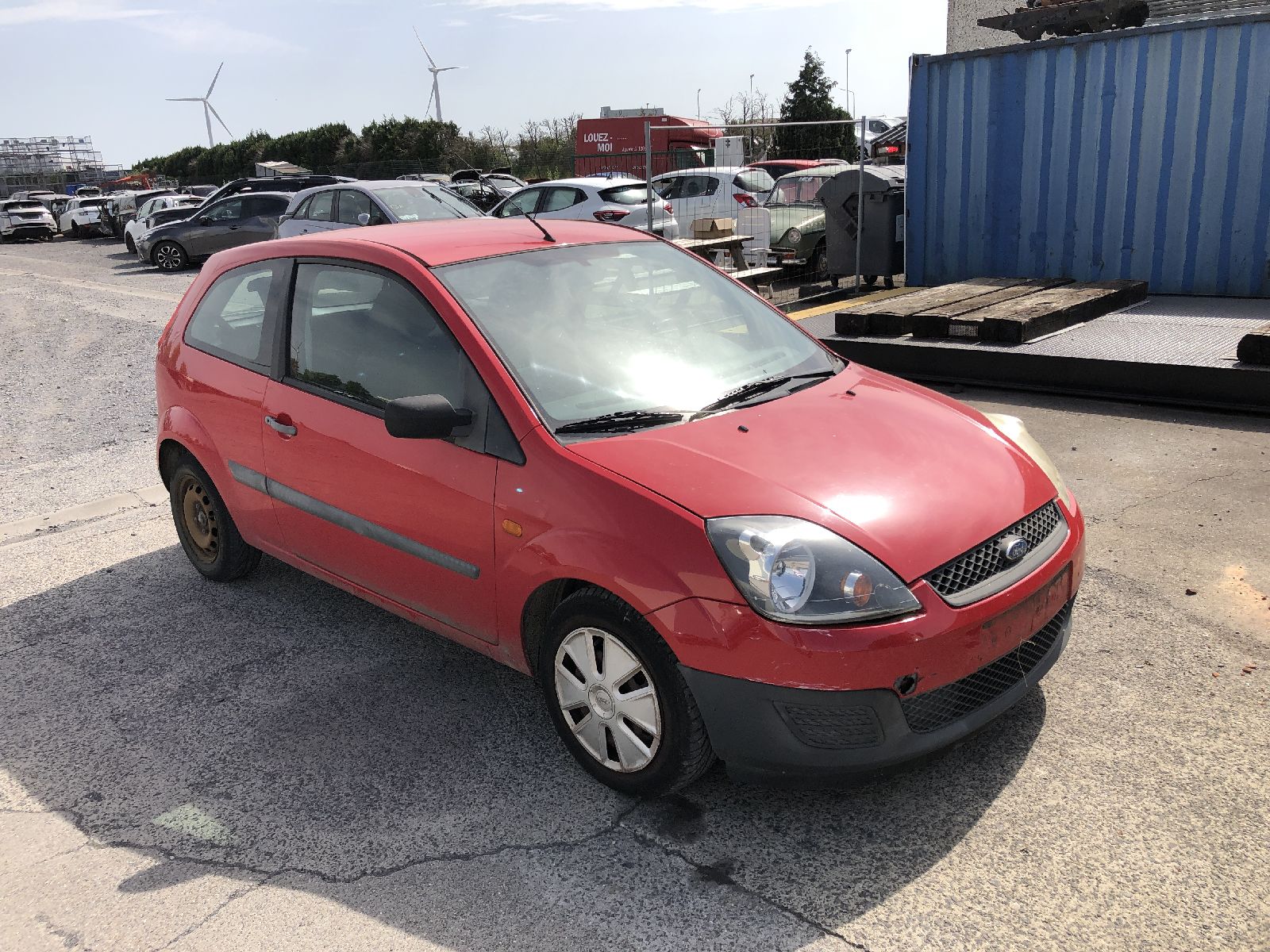 Deur rechts voor Ford Fiesta