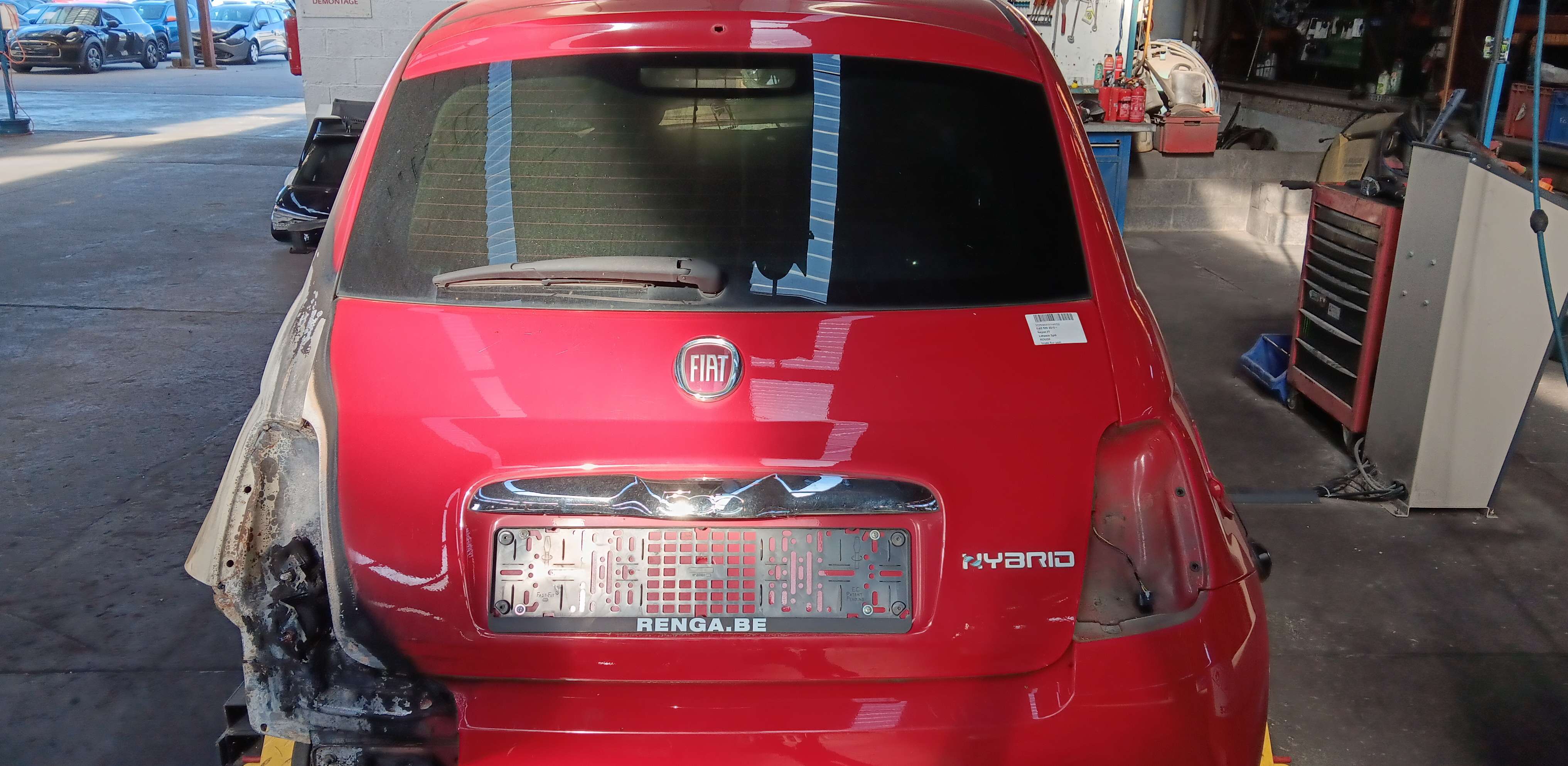 Achterklep Fiat 500