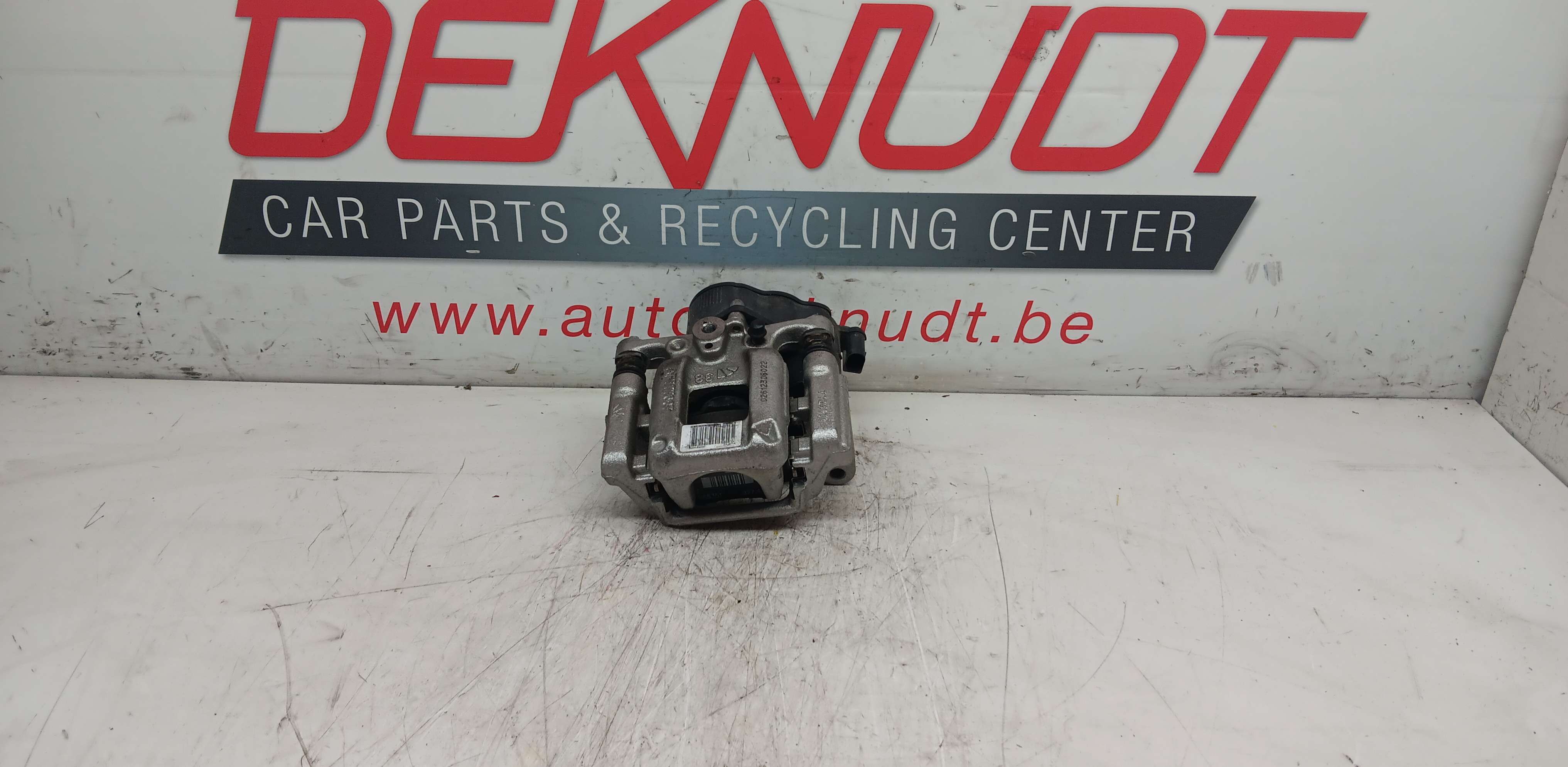 Remschijf rechts ACHTER Peugeot Partner
