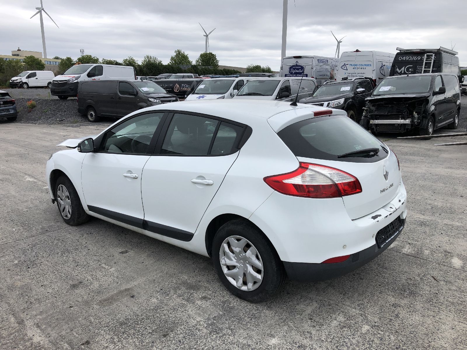 Deur links achter Renault Megane