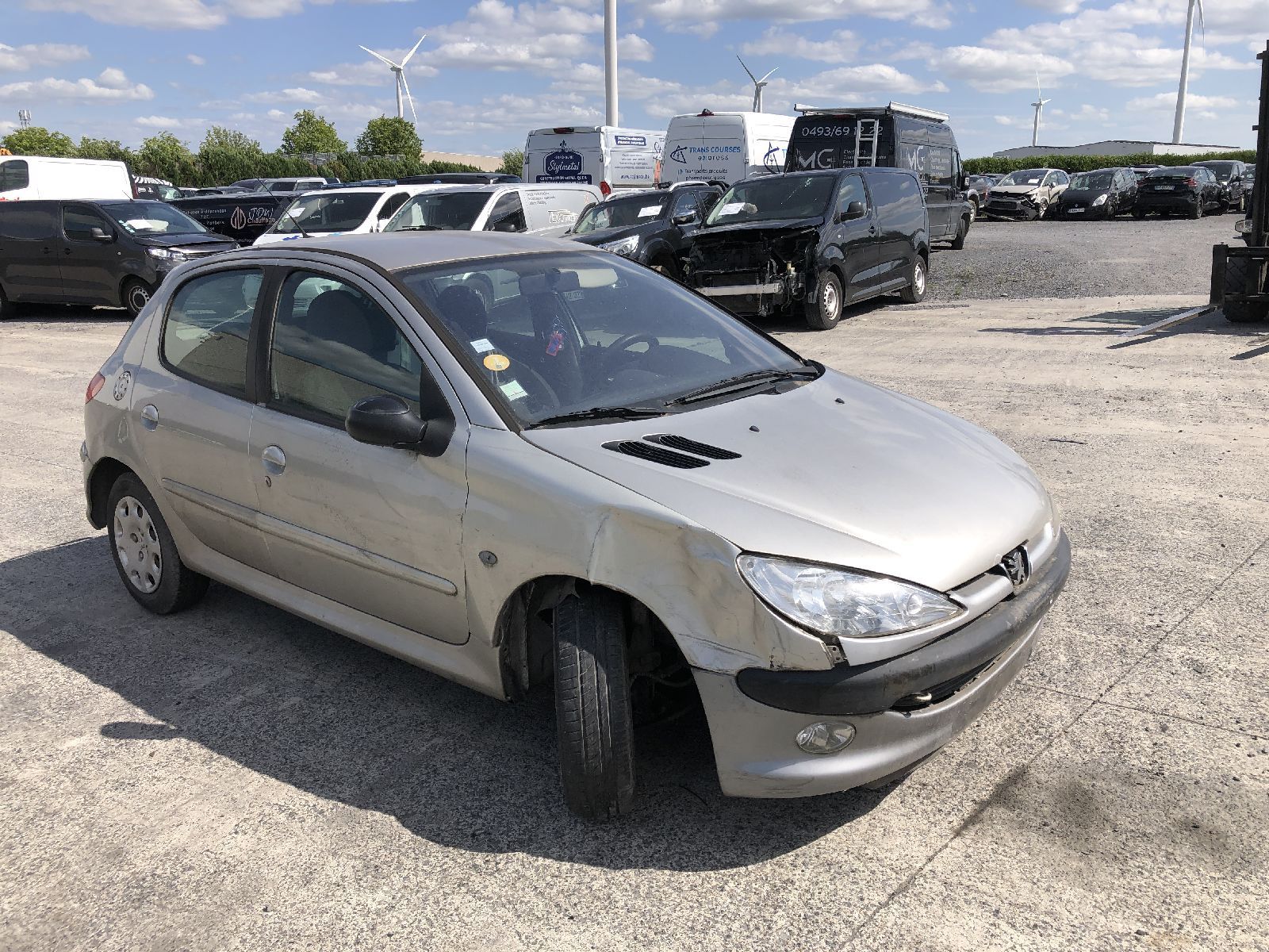 Buitenspiegel rechts Elec Peugeot 206