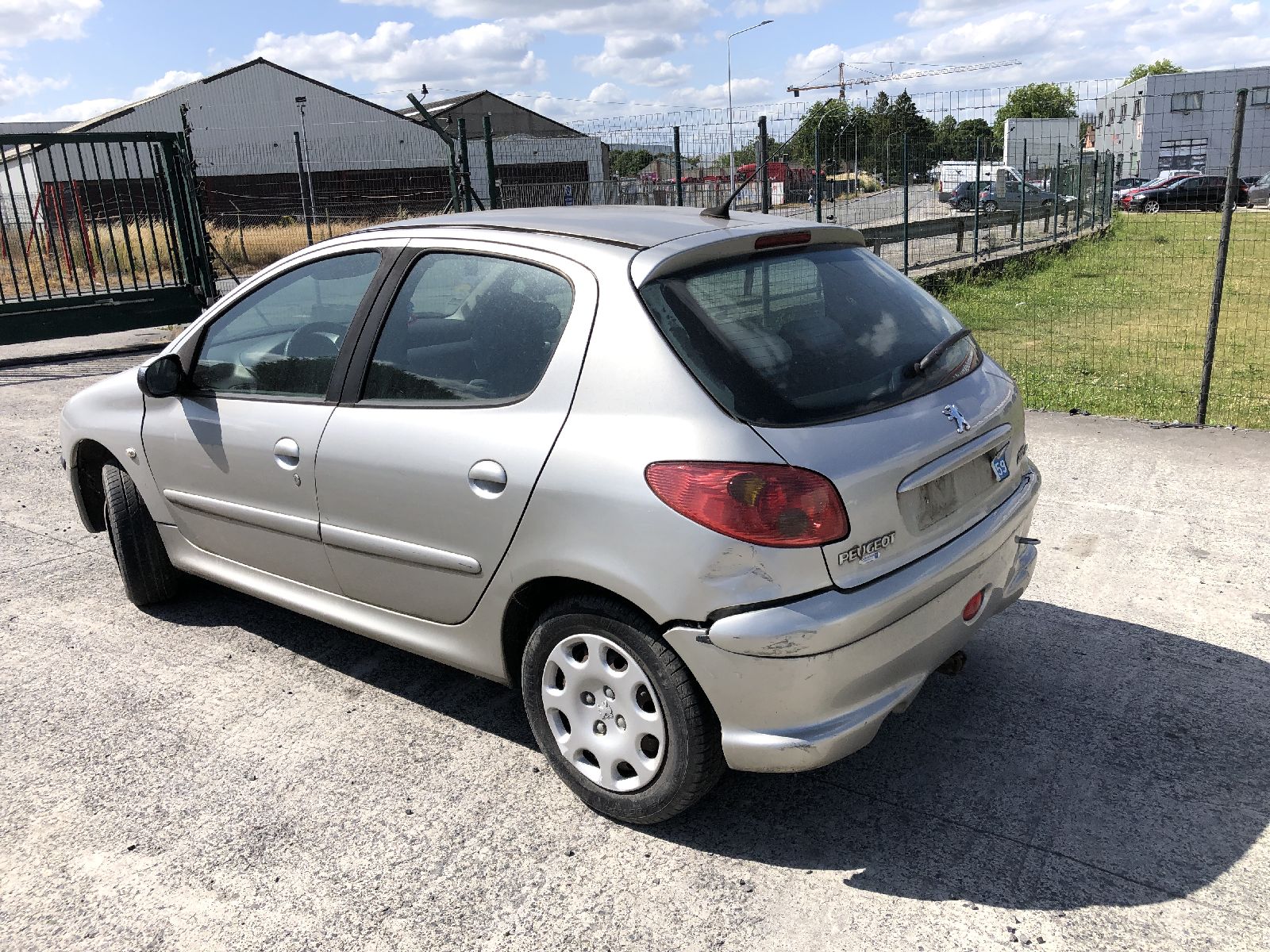 Lichtblok links achter Peugeot 206