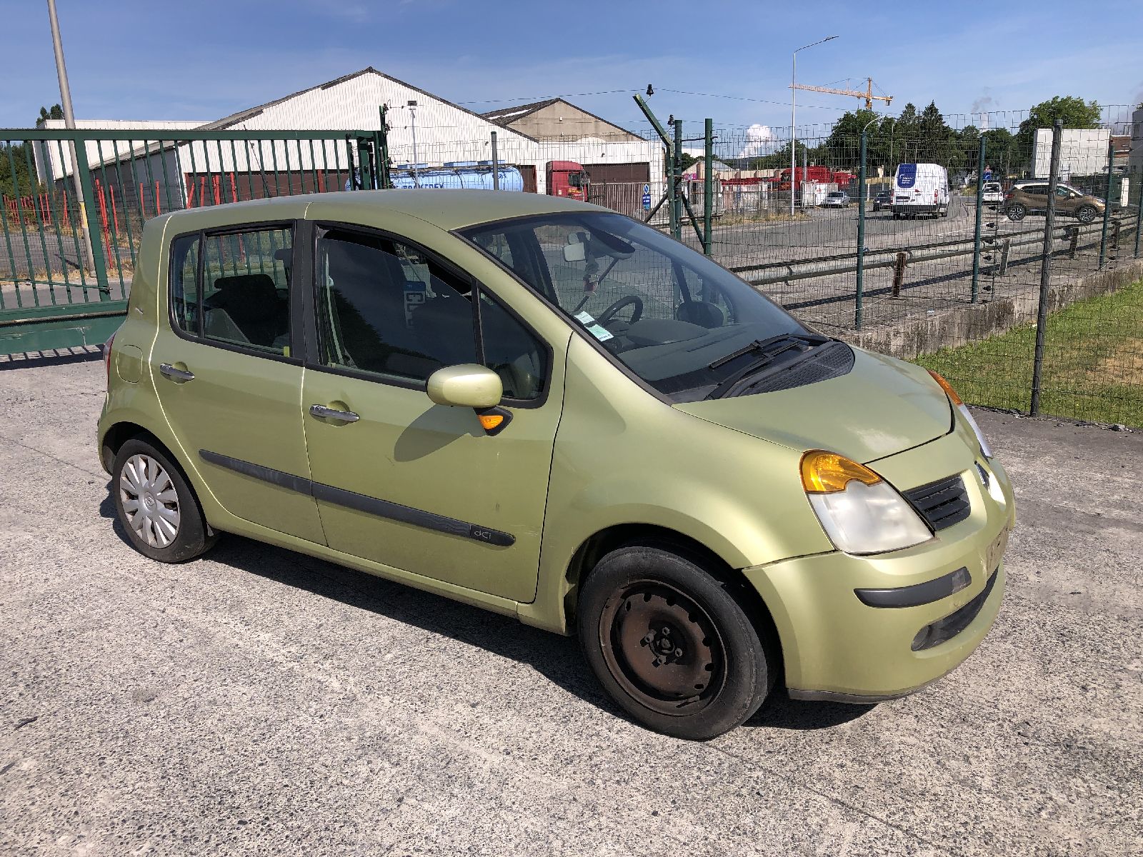 Vleugel rechts voor Renault Modus