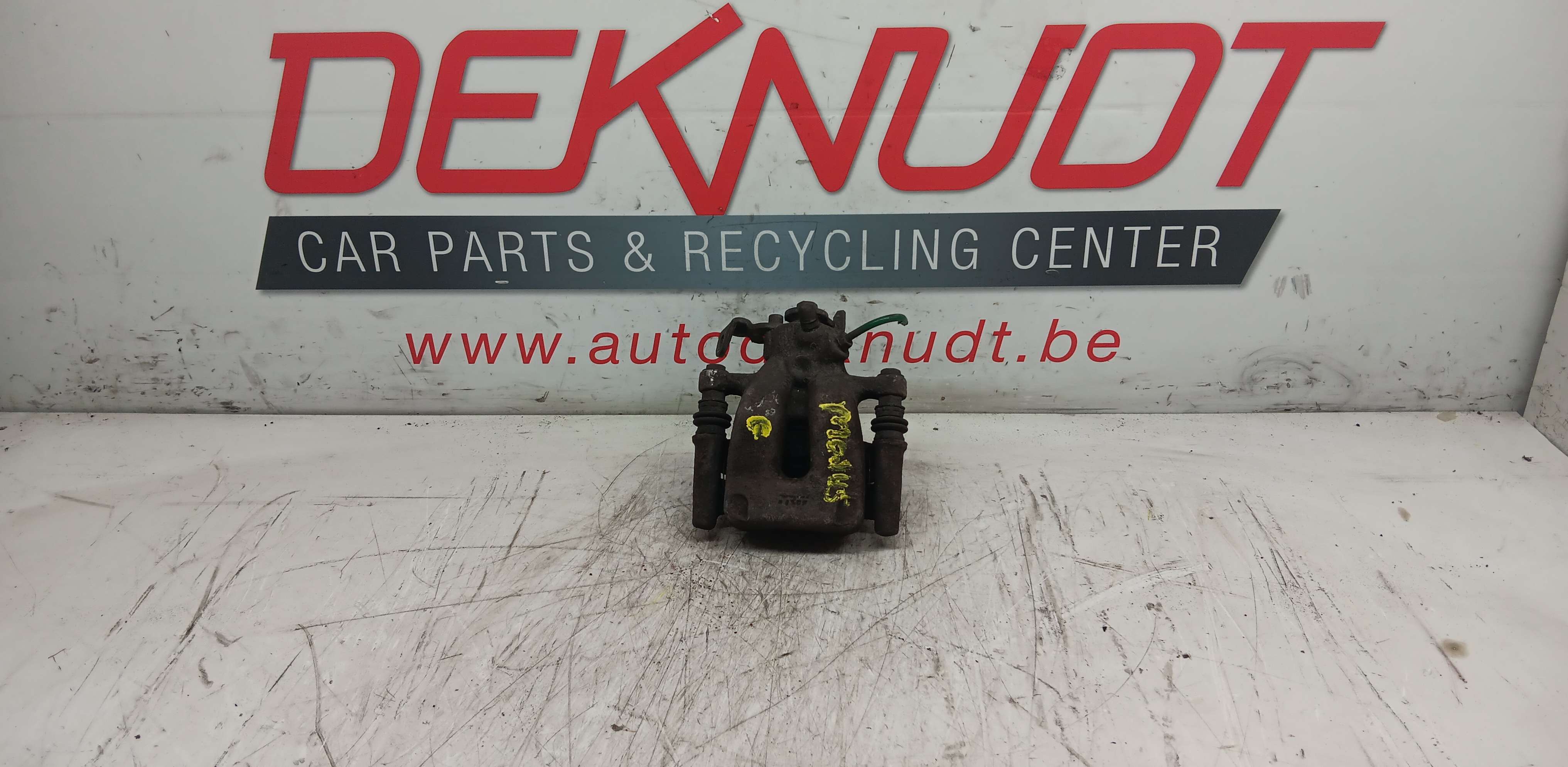 Remschijf links ACHTER Renault Modus