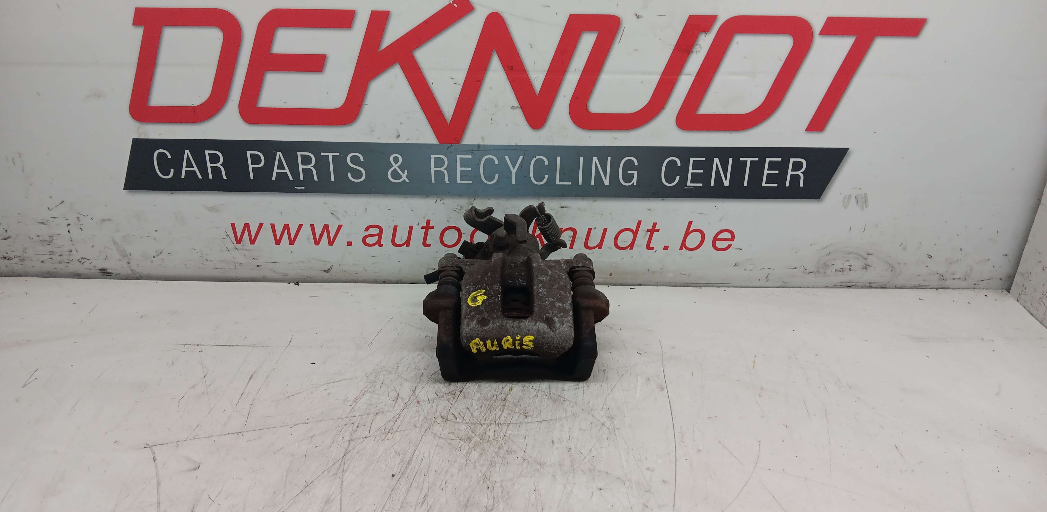 Remschijf links ACHTER Toyota Auris