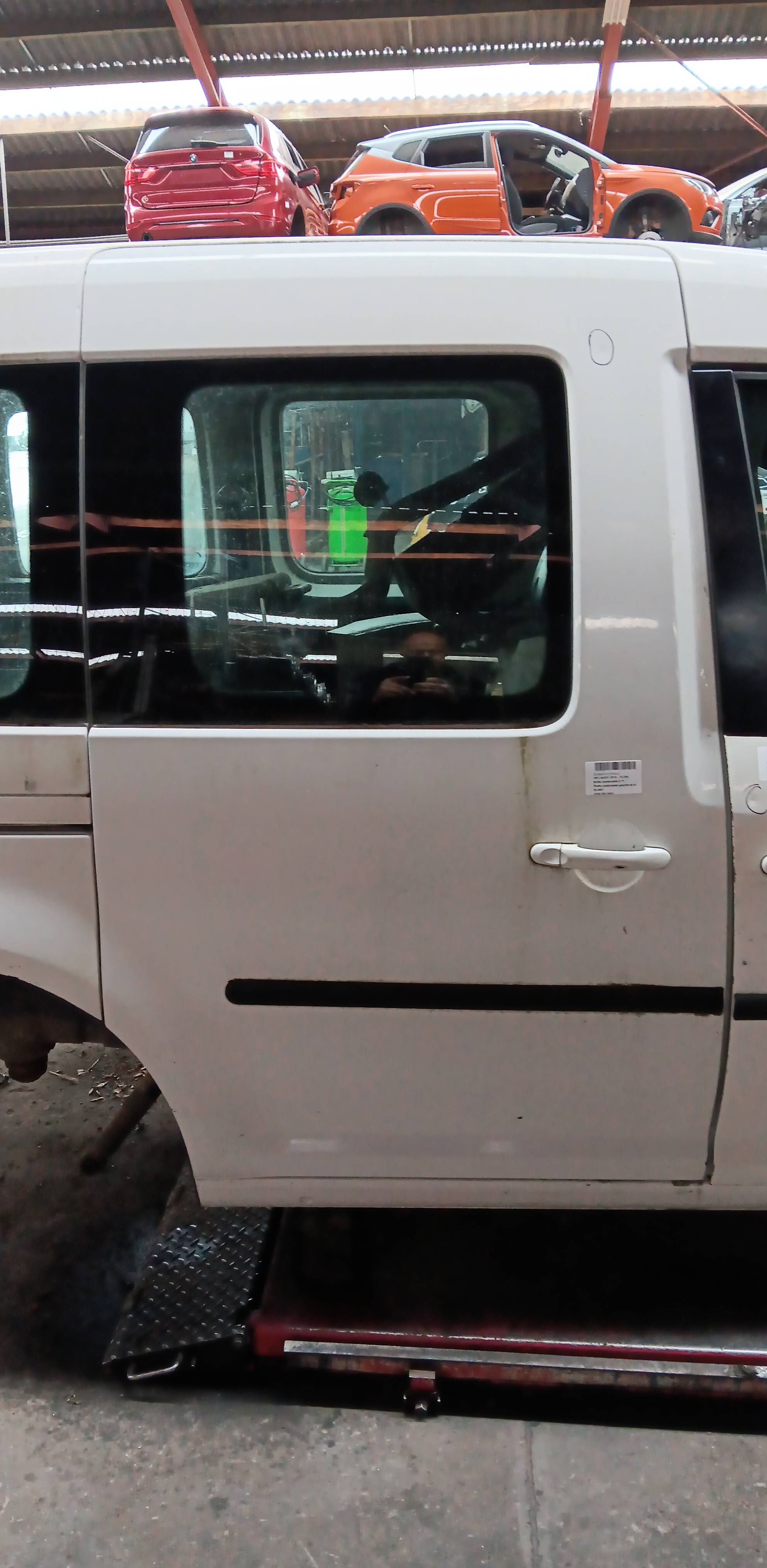 Schuivdeur rechts Vw Caddy