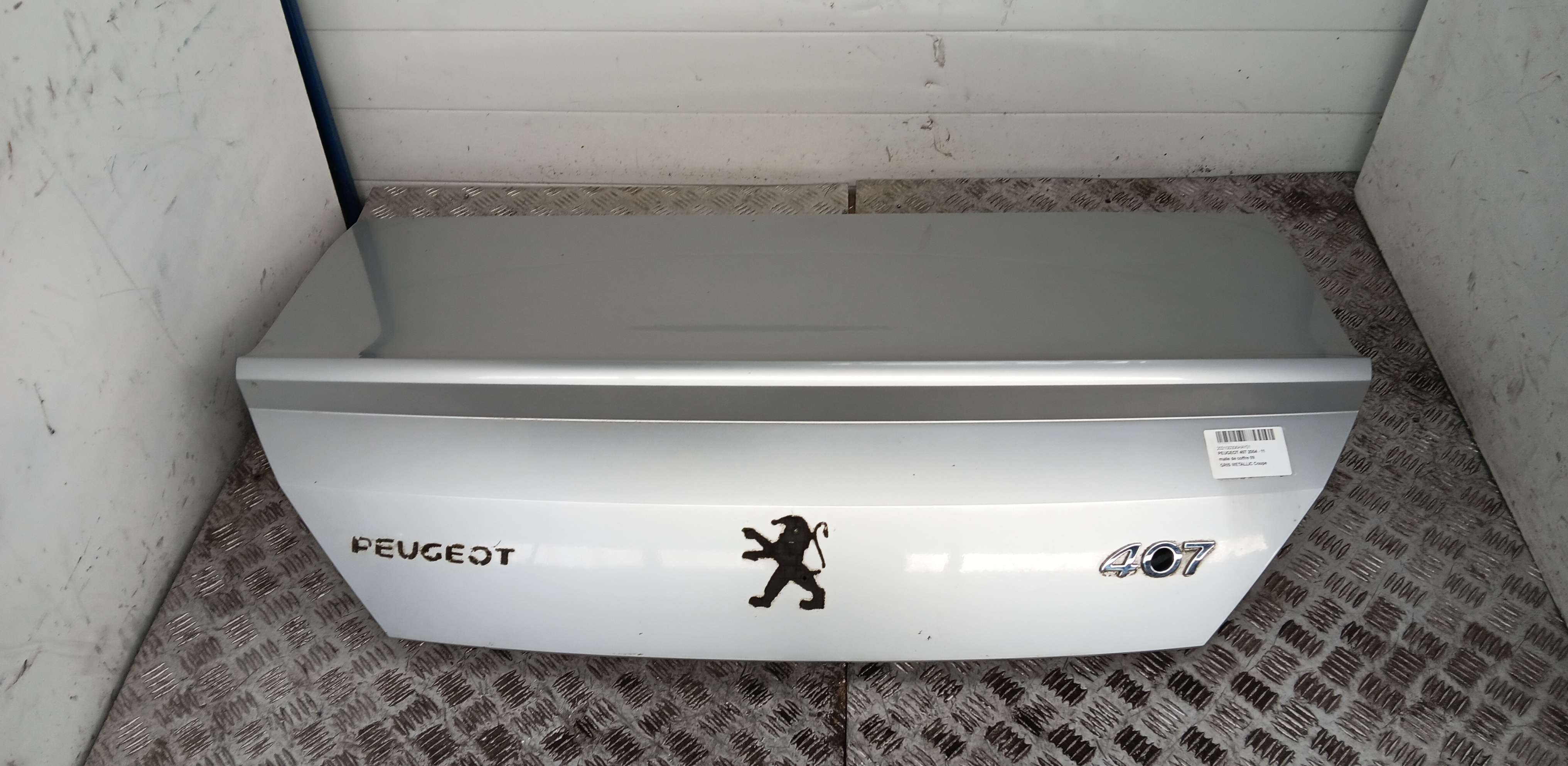 Kofferdeksel Peugeot 407