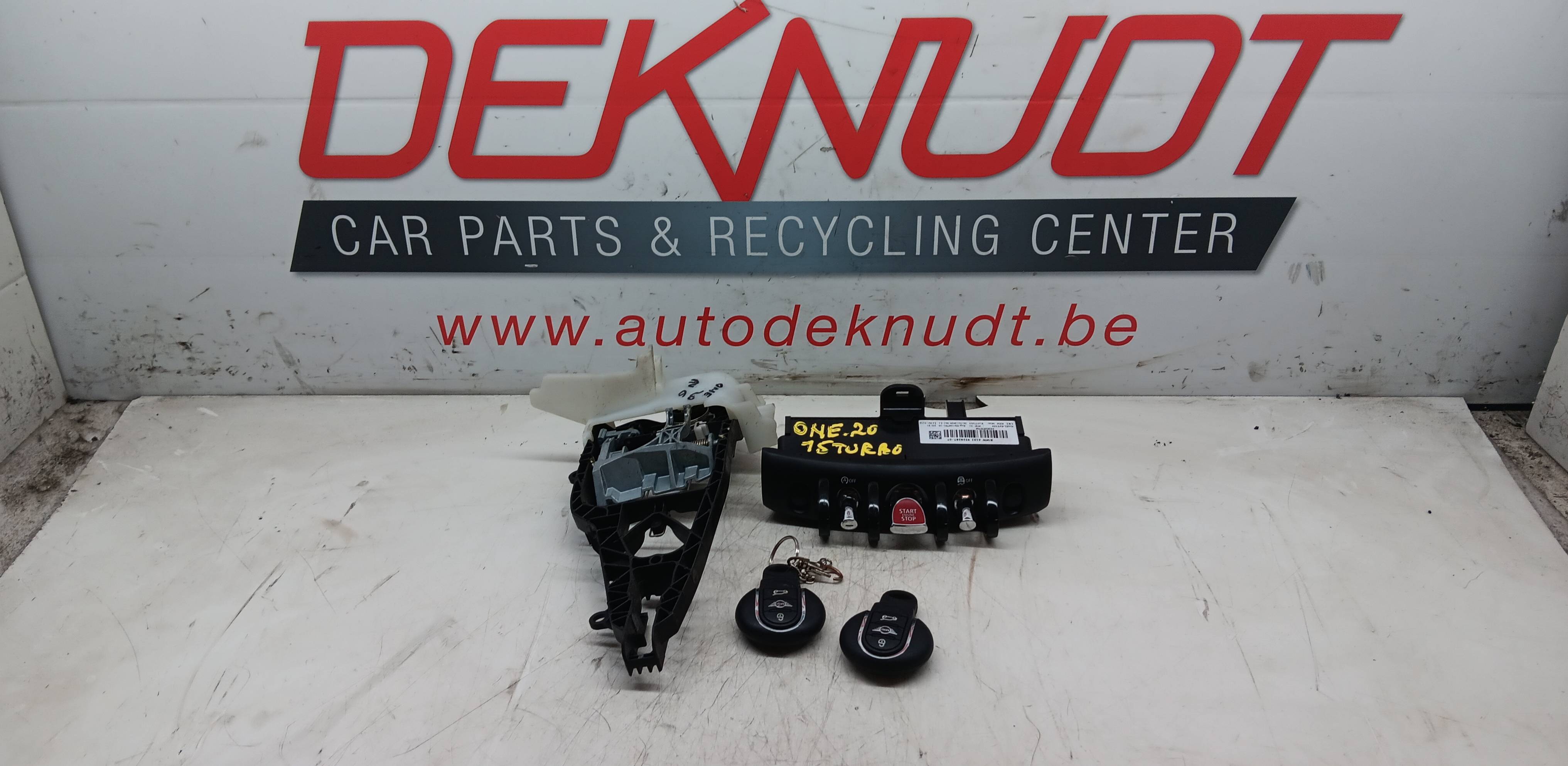 Set sleutels transponder Mini COOPER