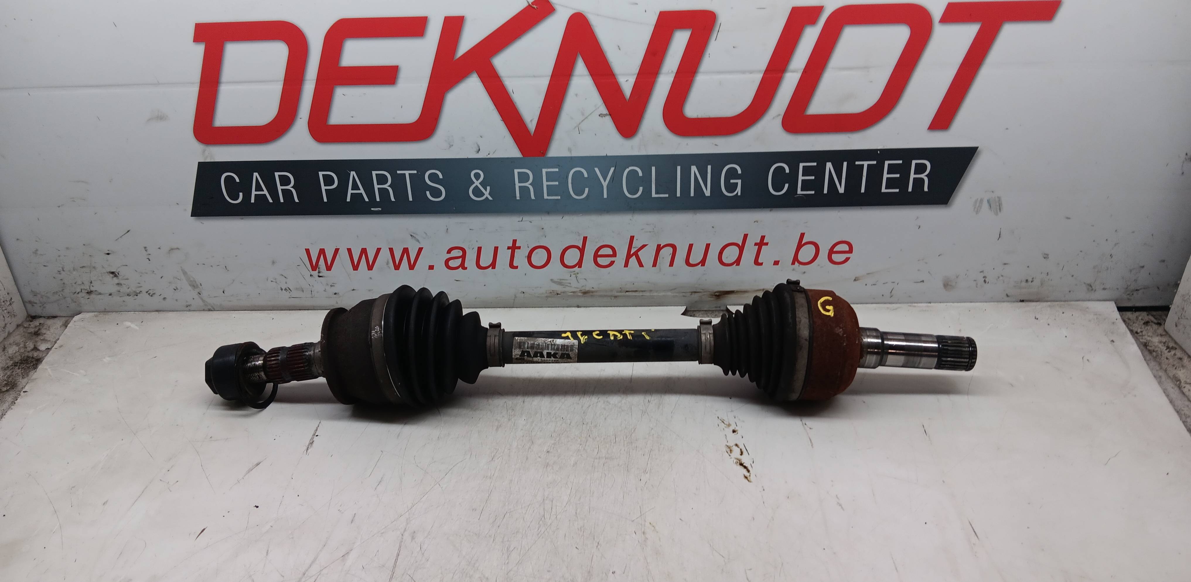 Kardan links voor Opel Zafira