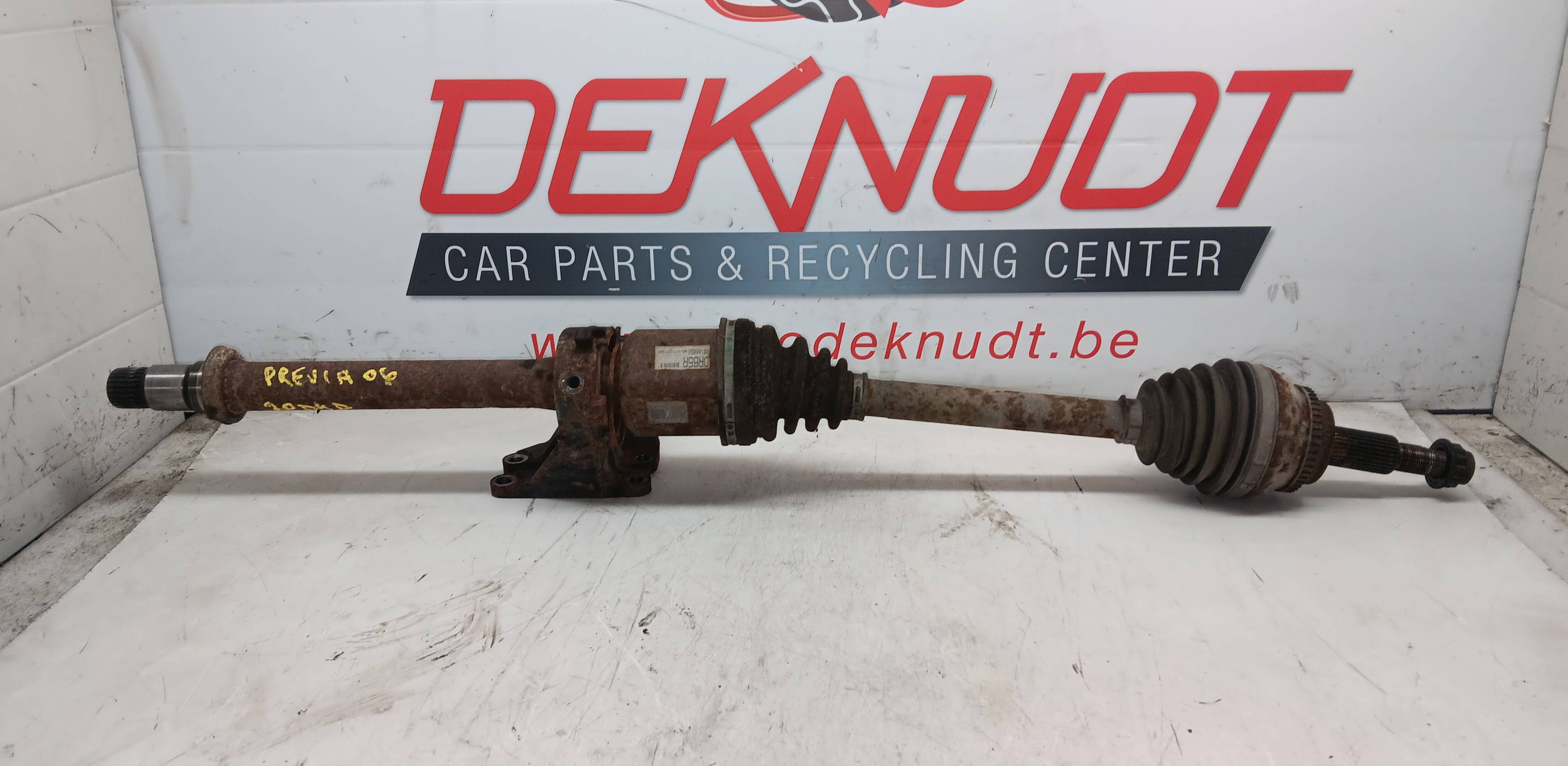 Kardan rechts voor Toyota Previa