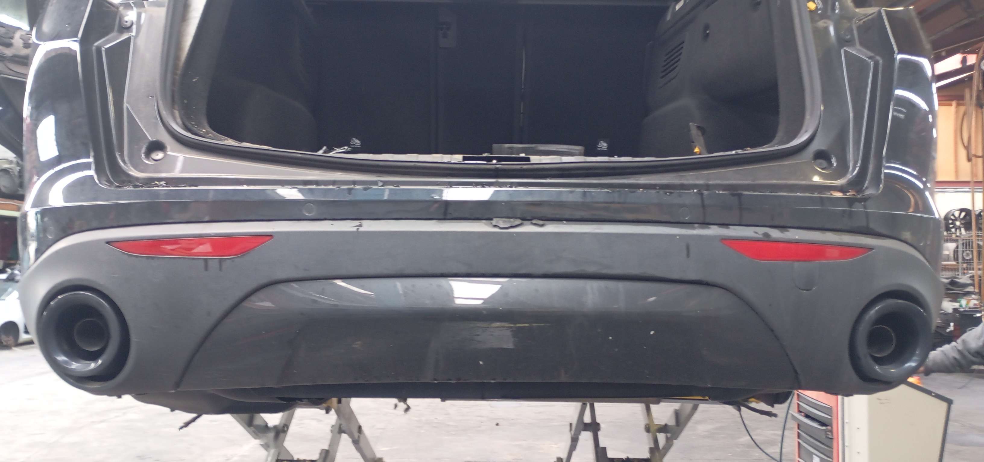 Bumper achter met sensor Alfa Romeo Stelvio