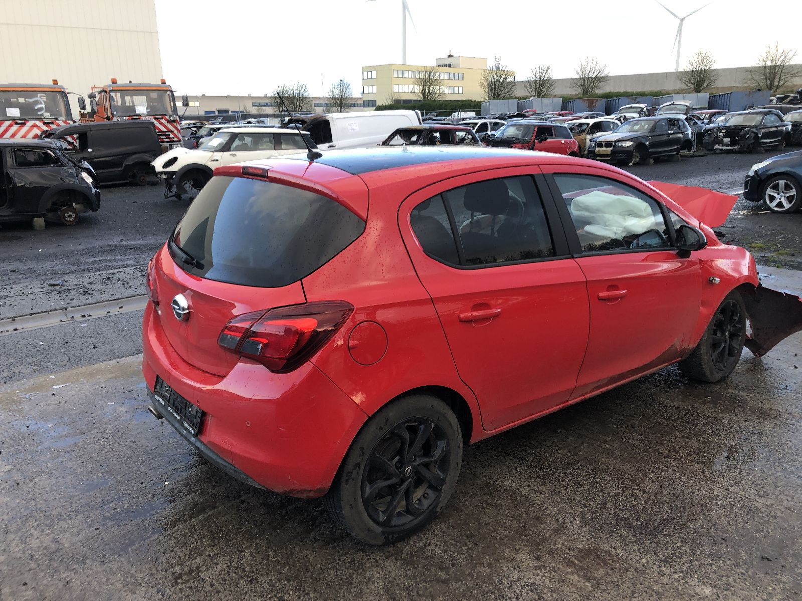 Lichtblok rechts achter Opel Corsa