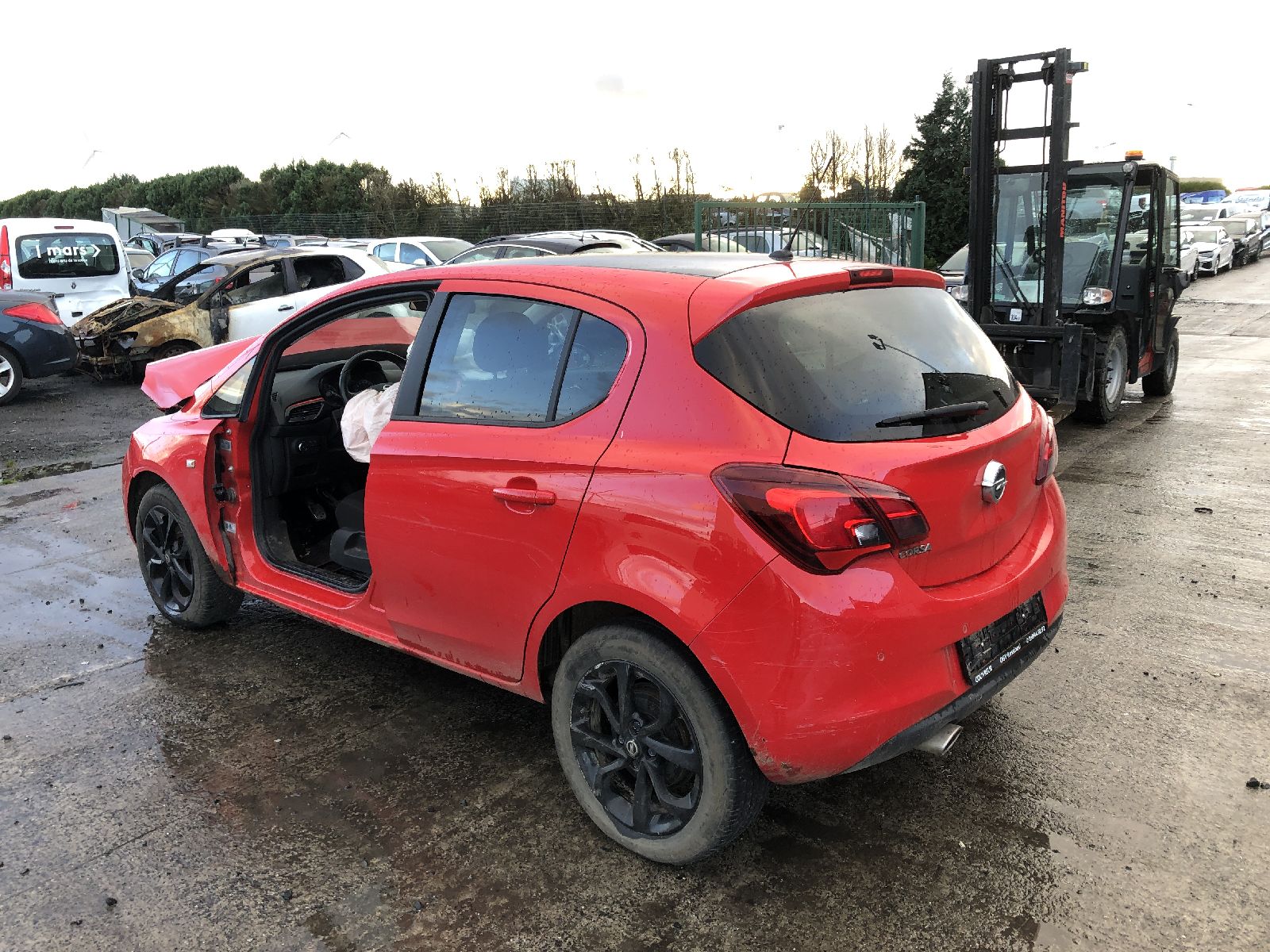 Lichtblok links achter Opel Corsa