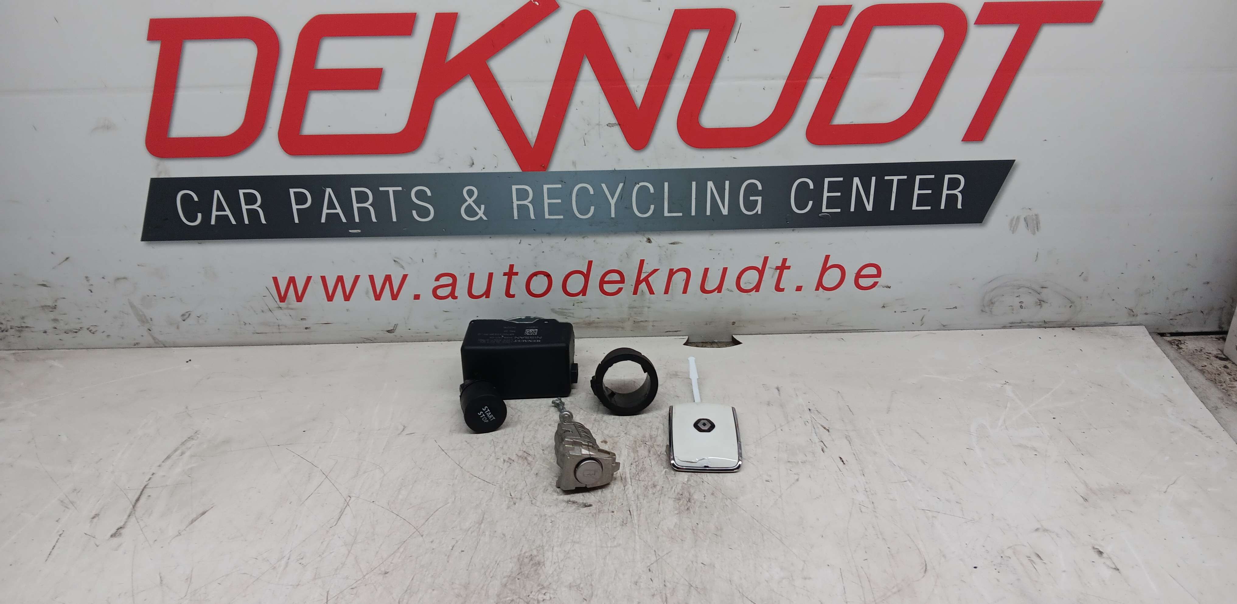 Set sleutels transponder Renault Megane
