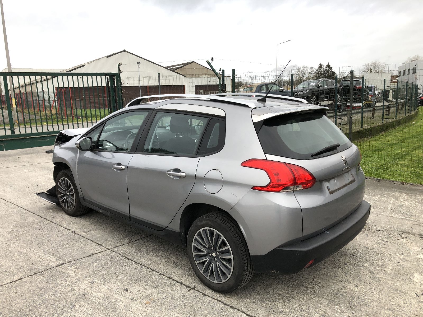 Bumper achter Peugeot 2008