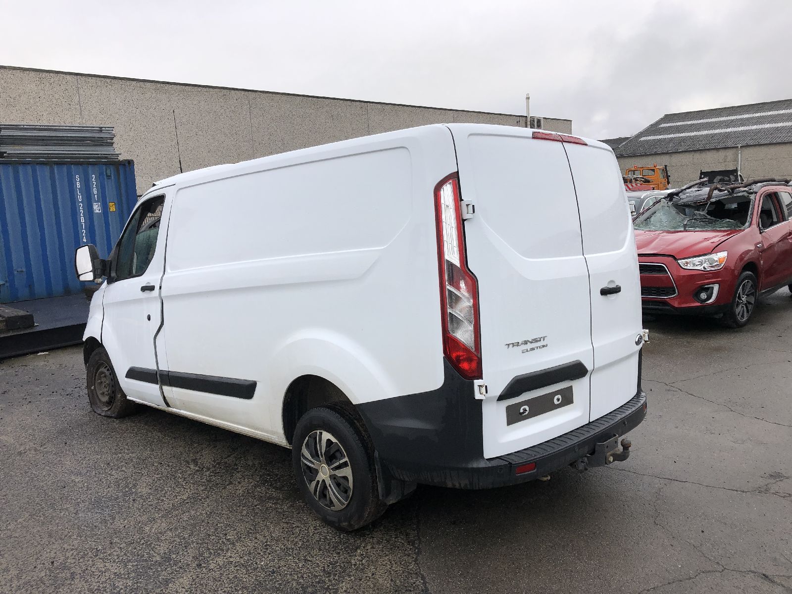 Bumper achter met sensor Ford Transit Custom