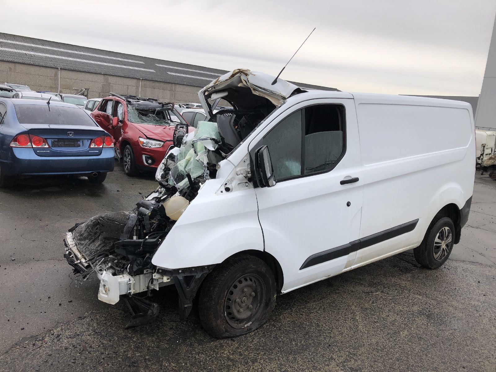 Buiten spiegel Links Elec Ford Transit Custom