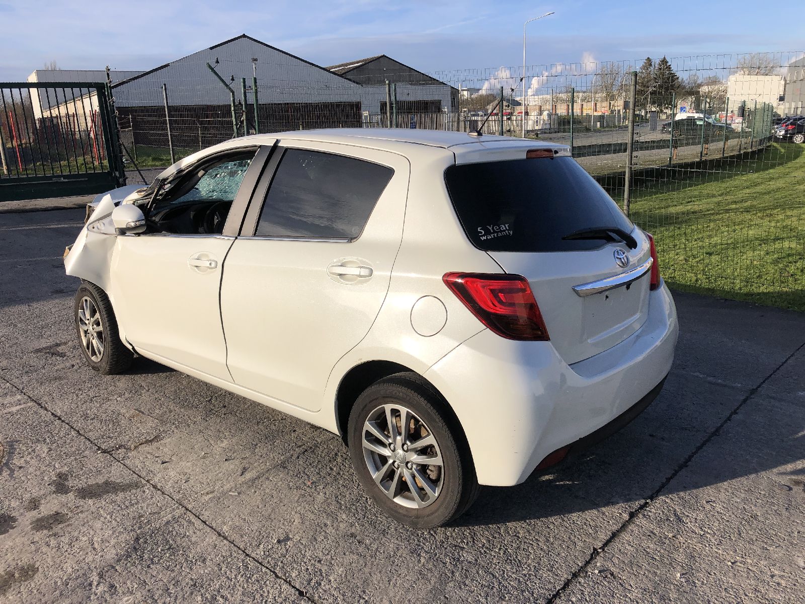 Lichtblok links achter Toyota Yaris