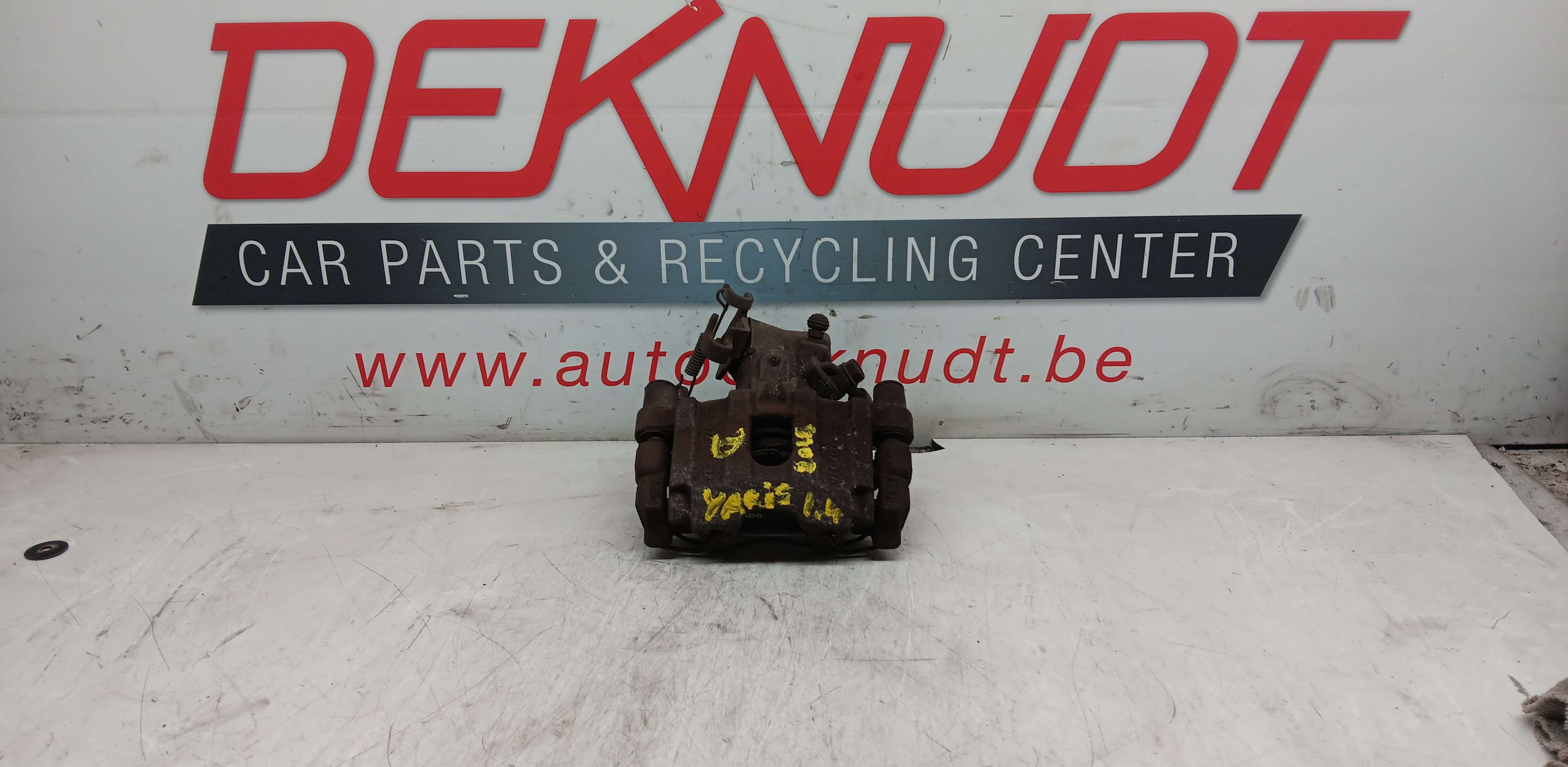 Remschijf rechts ACHTER Toyota Yaris