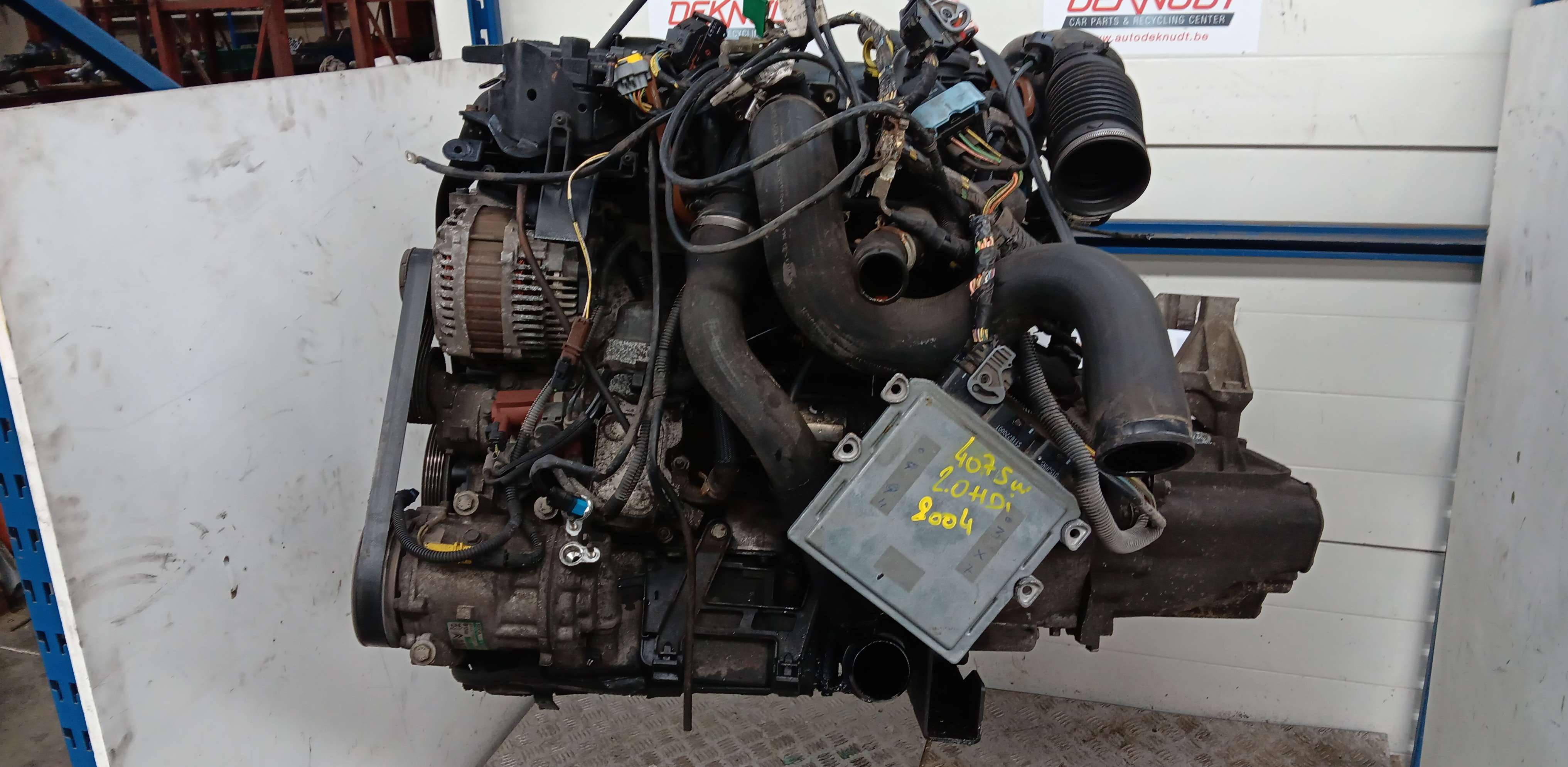 1. Motor Peugeot 407