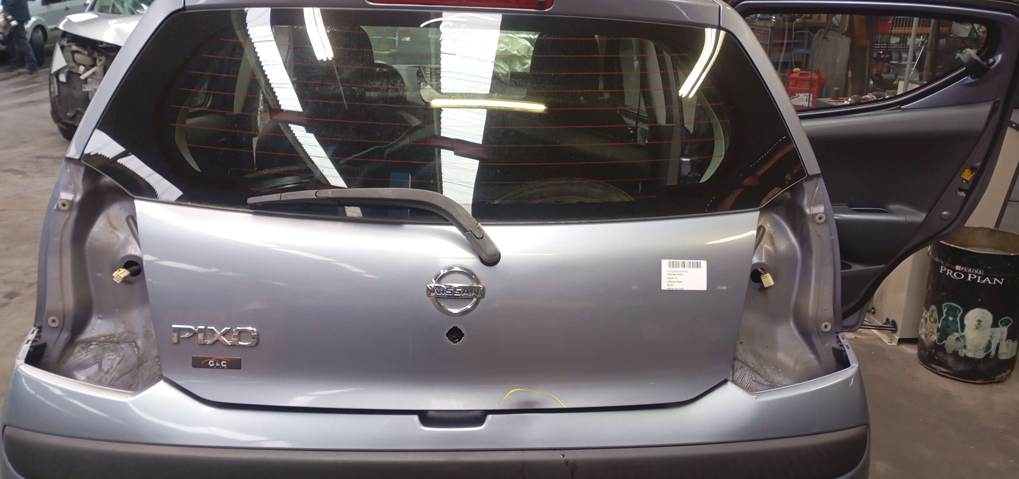 Achterklep Nissan Pixo
