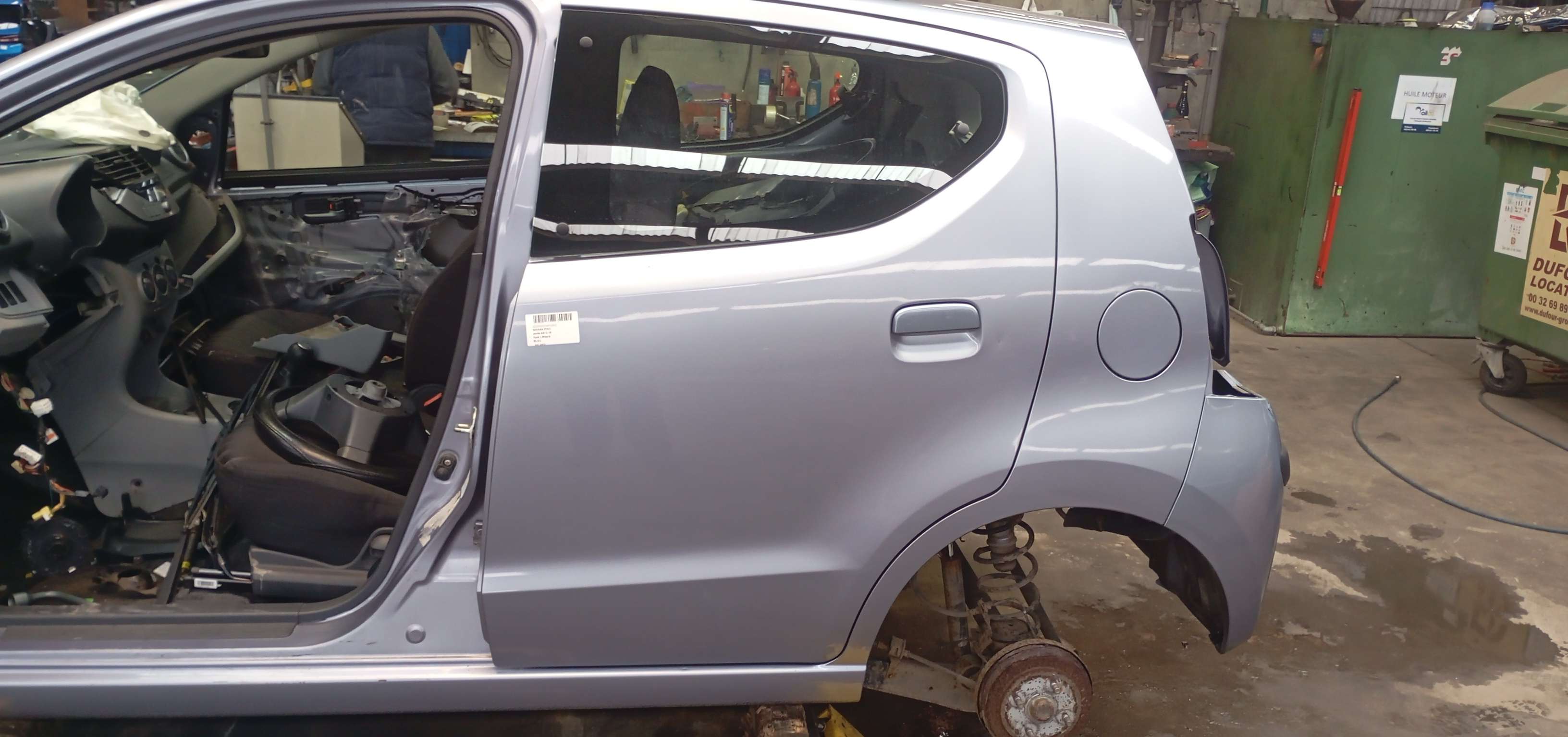 Deur links achter Nissan Pixo