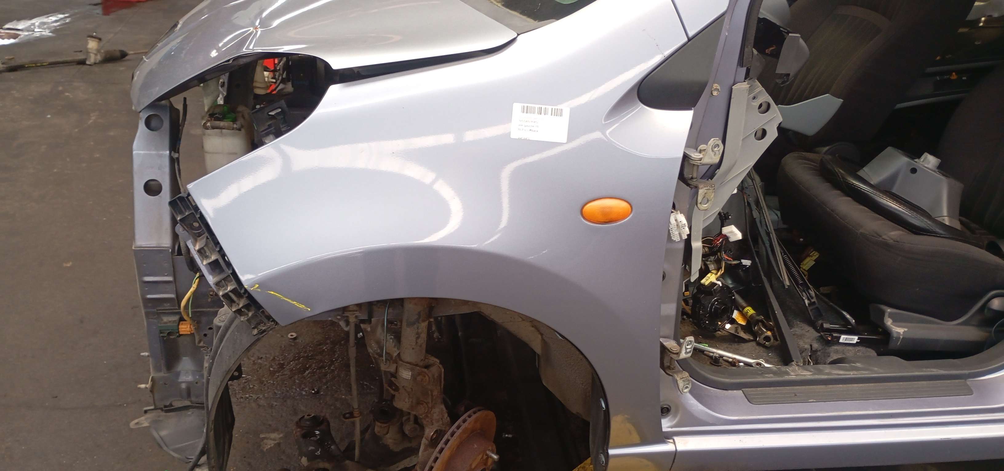 Vleugel links voor Nissan Pixo
