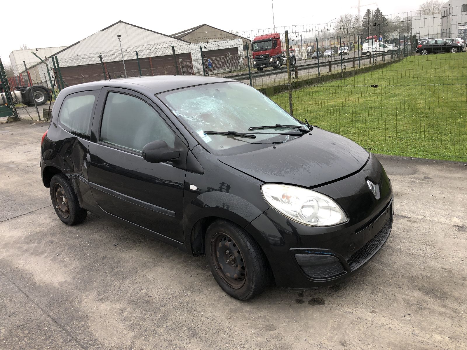 Buitenspiegel rechts Manueel Renault Twingo