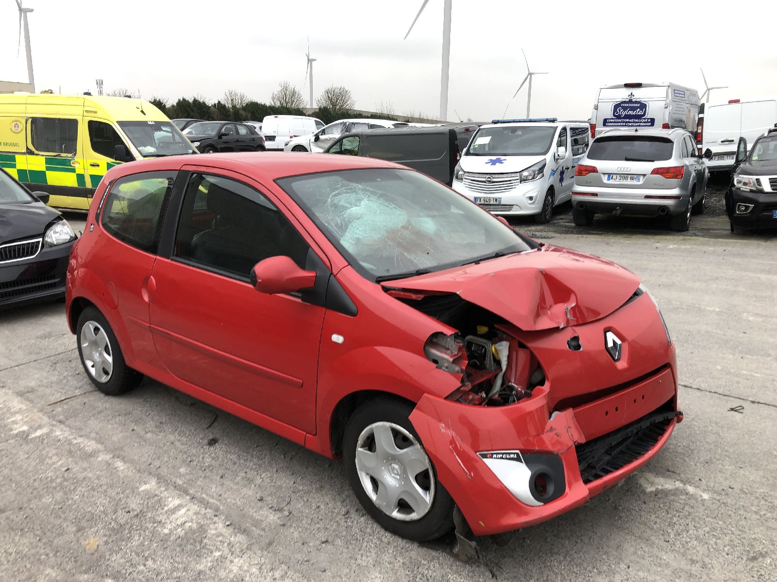 Buitenspiegel rechts Elec Renault Twingo