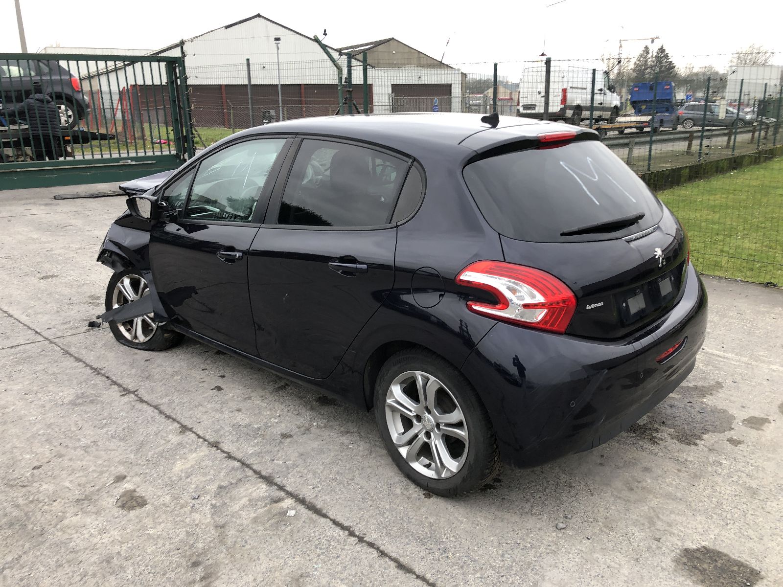 Achterbrug Peugeot 208