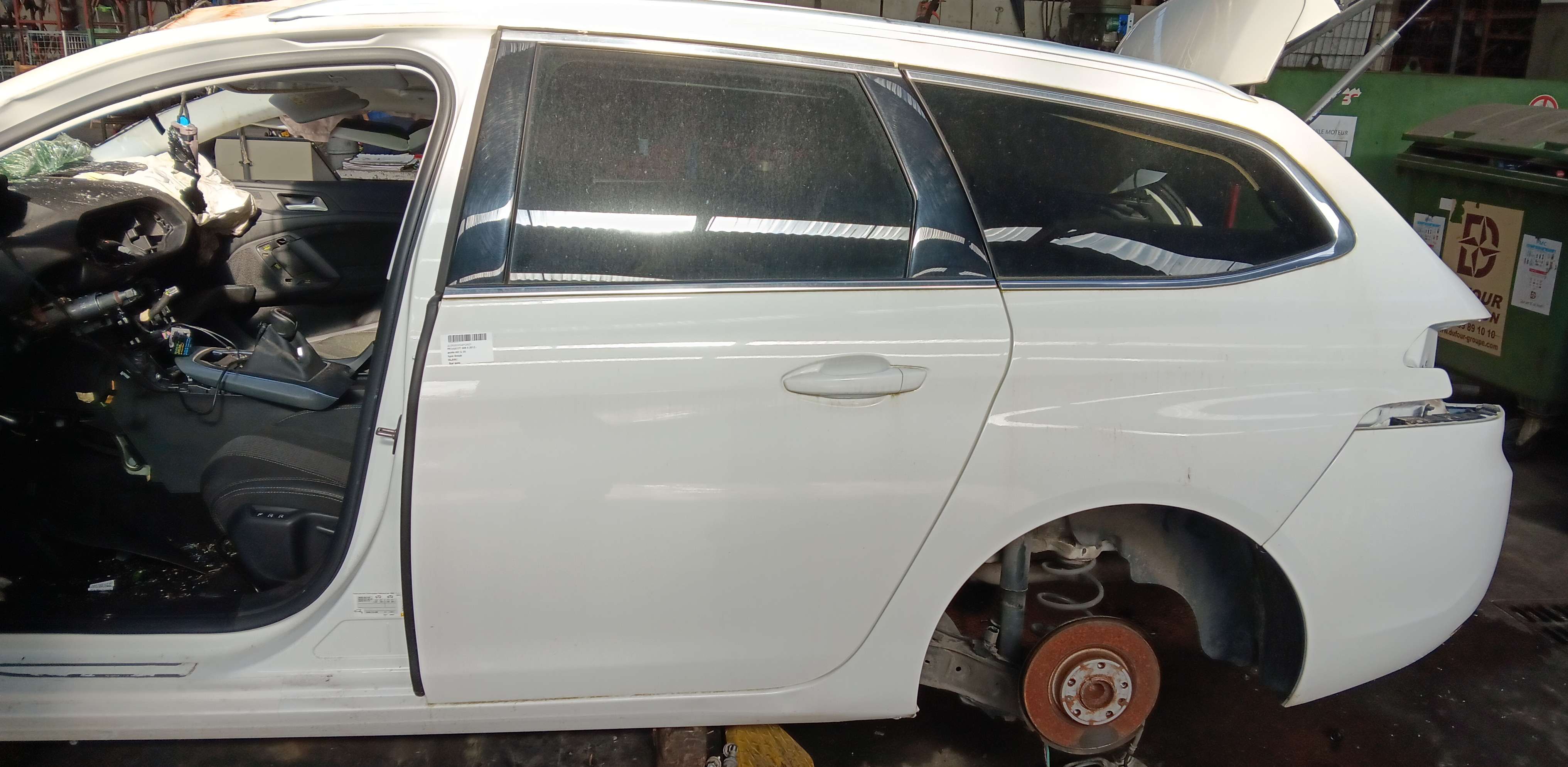 Deur links achter Peugeot 308