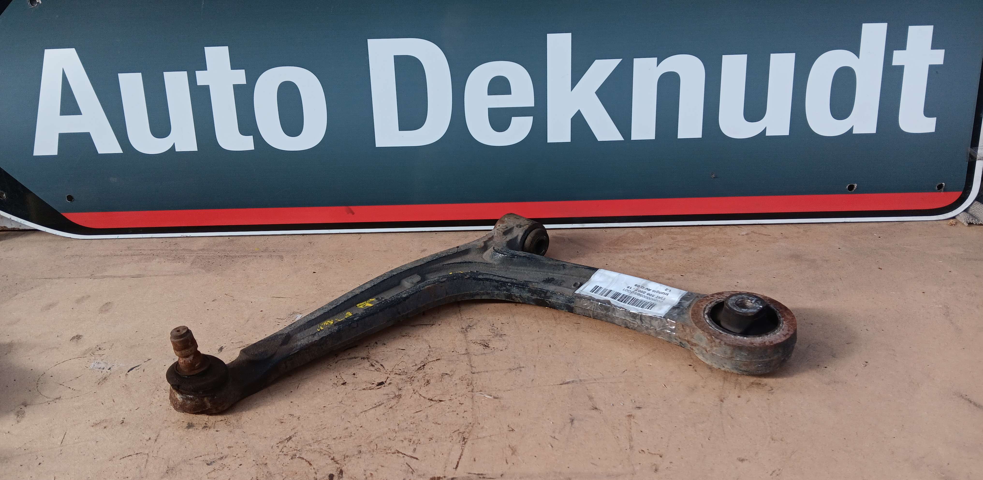 Draagarm links voor Fiat 500