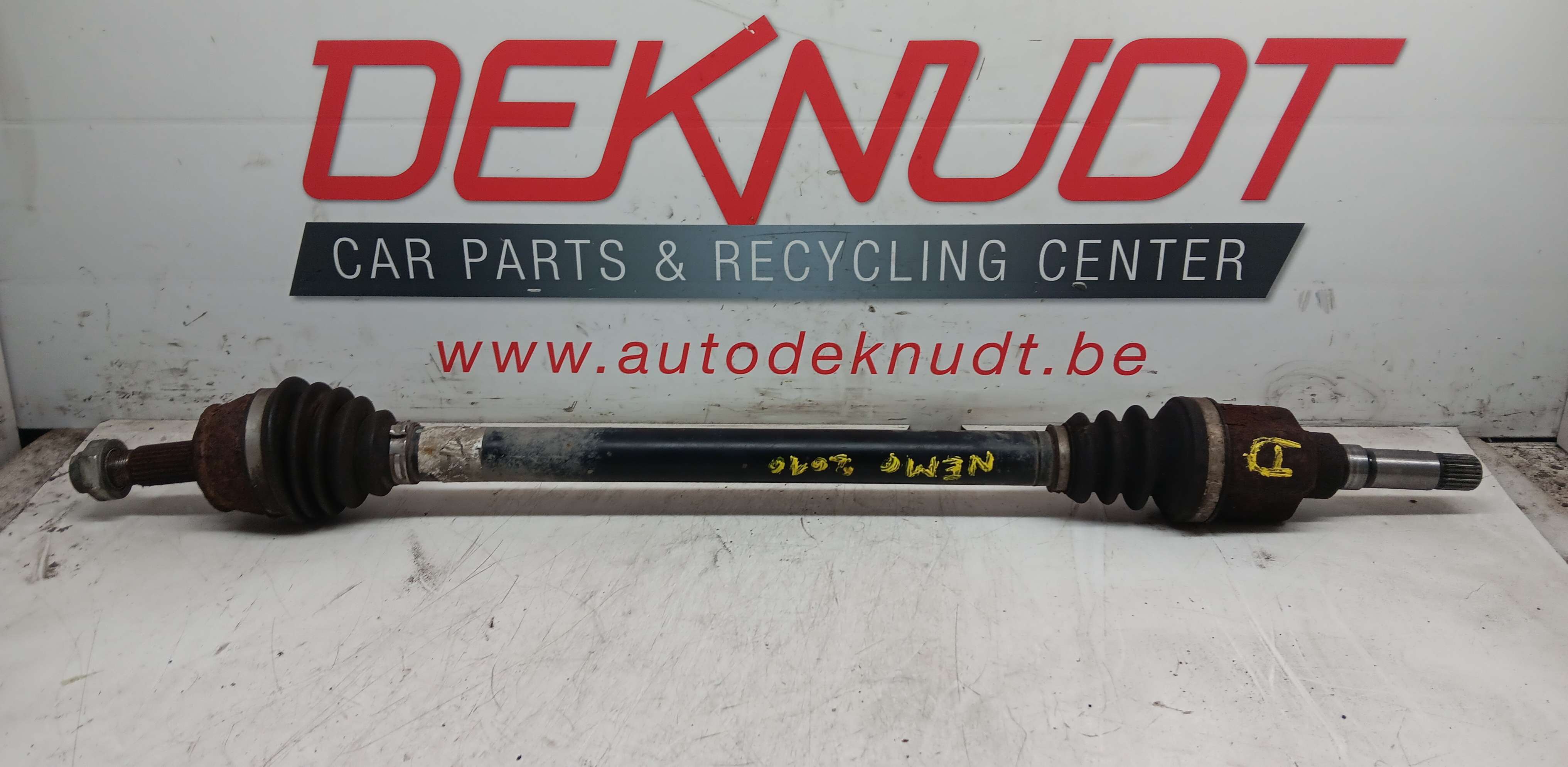 Kardan rechts voor Citroen Nemo