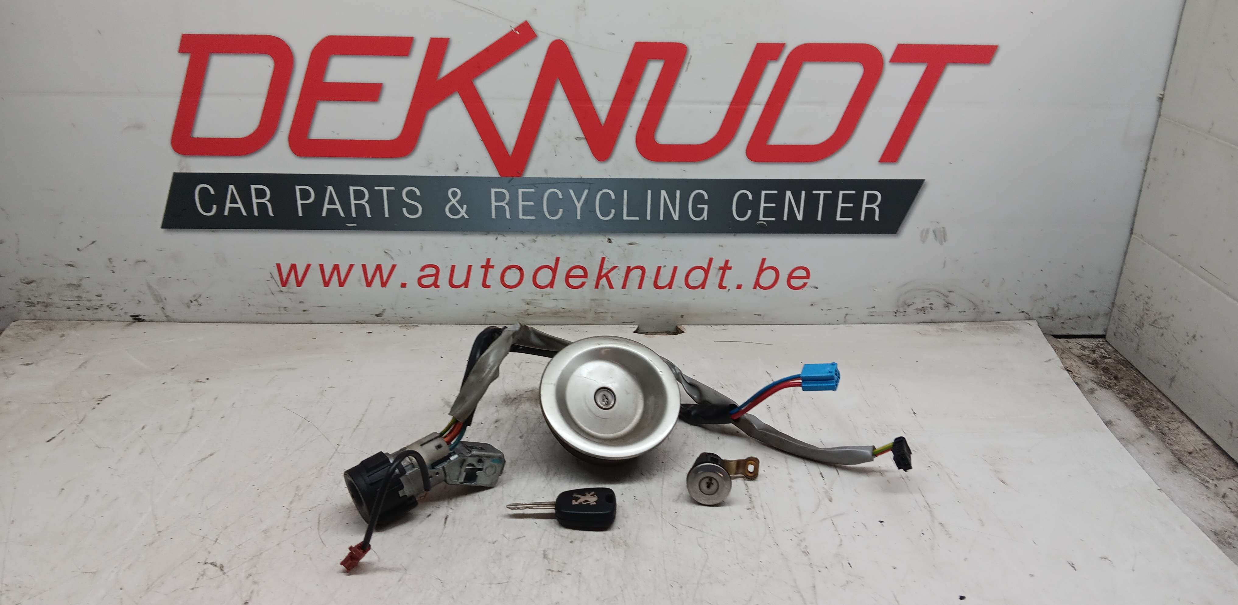 Set sleutels transponder Peugeot Partner