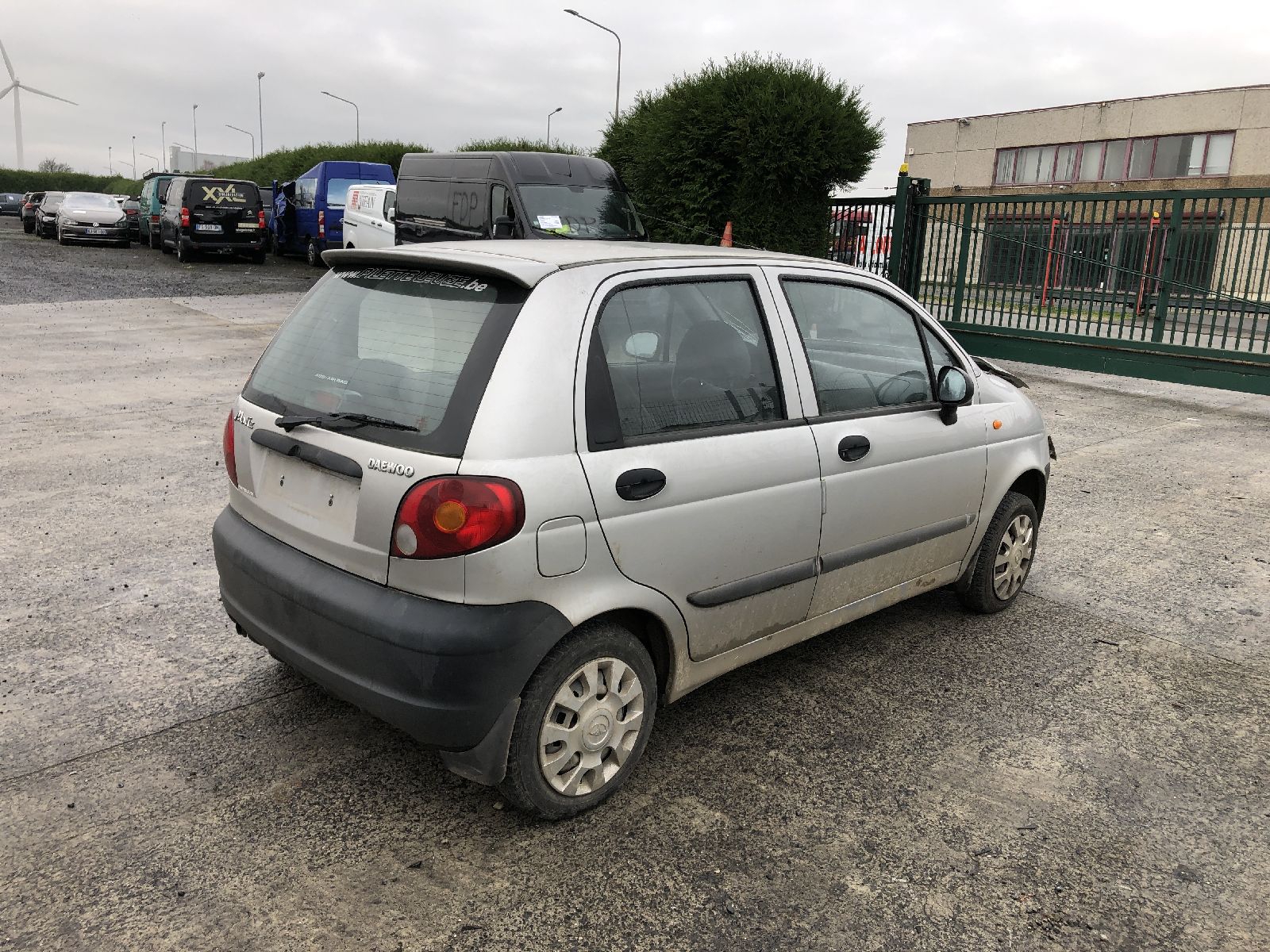 Bumper achter Daewoo Matiz