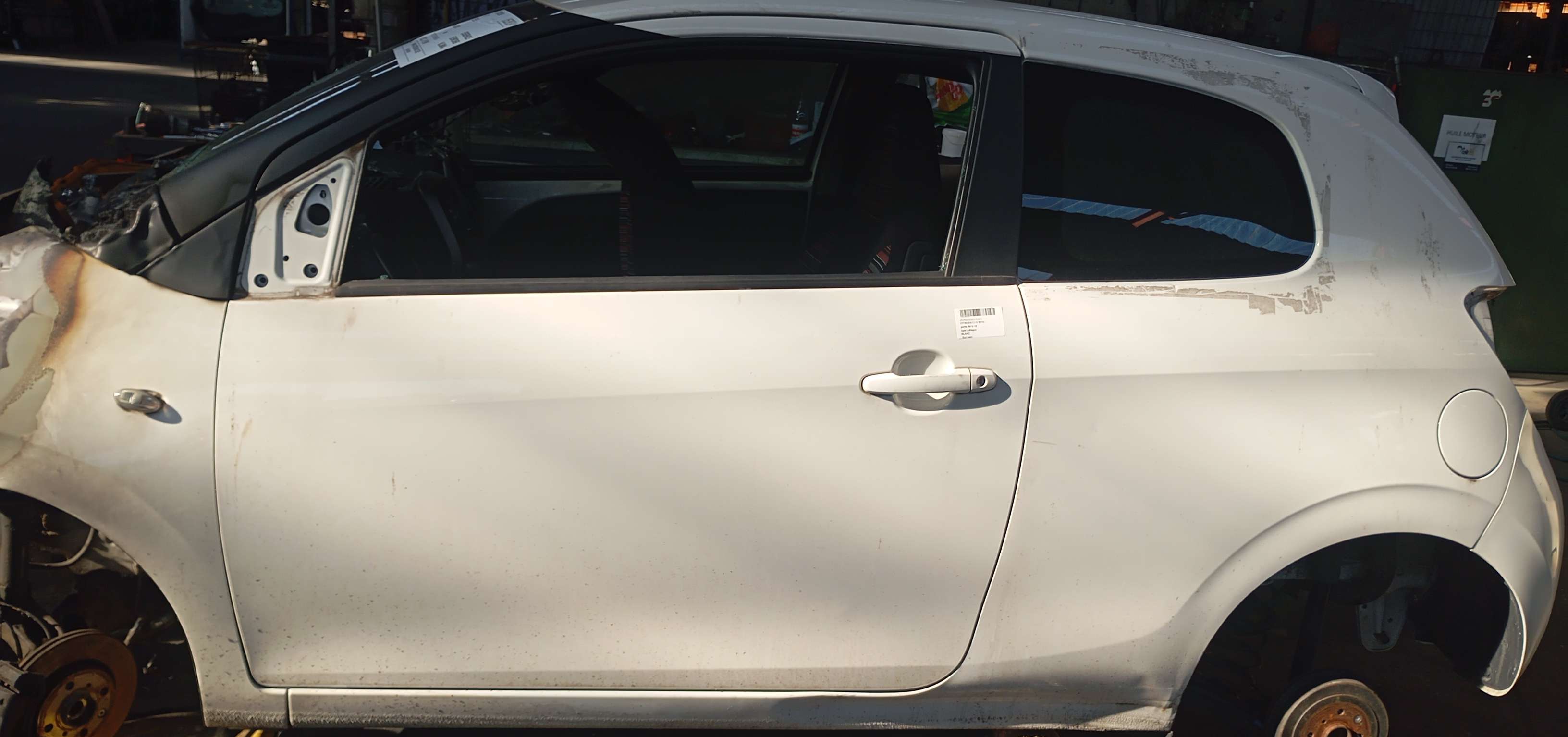 Deur links voor Citroen C1