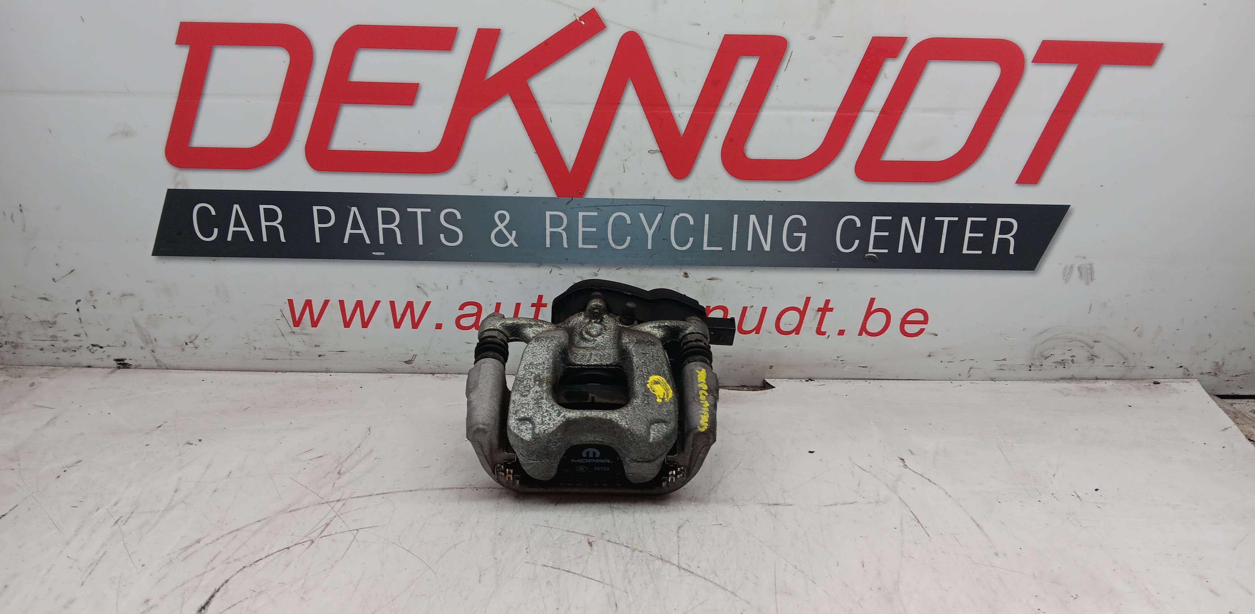 Remschijf links ACHTER Jeep Compass