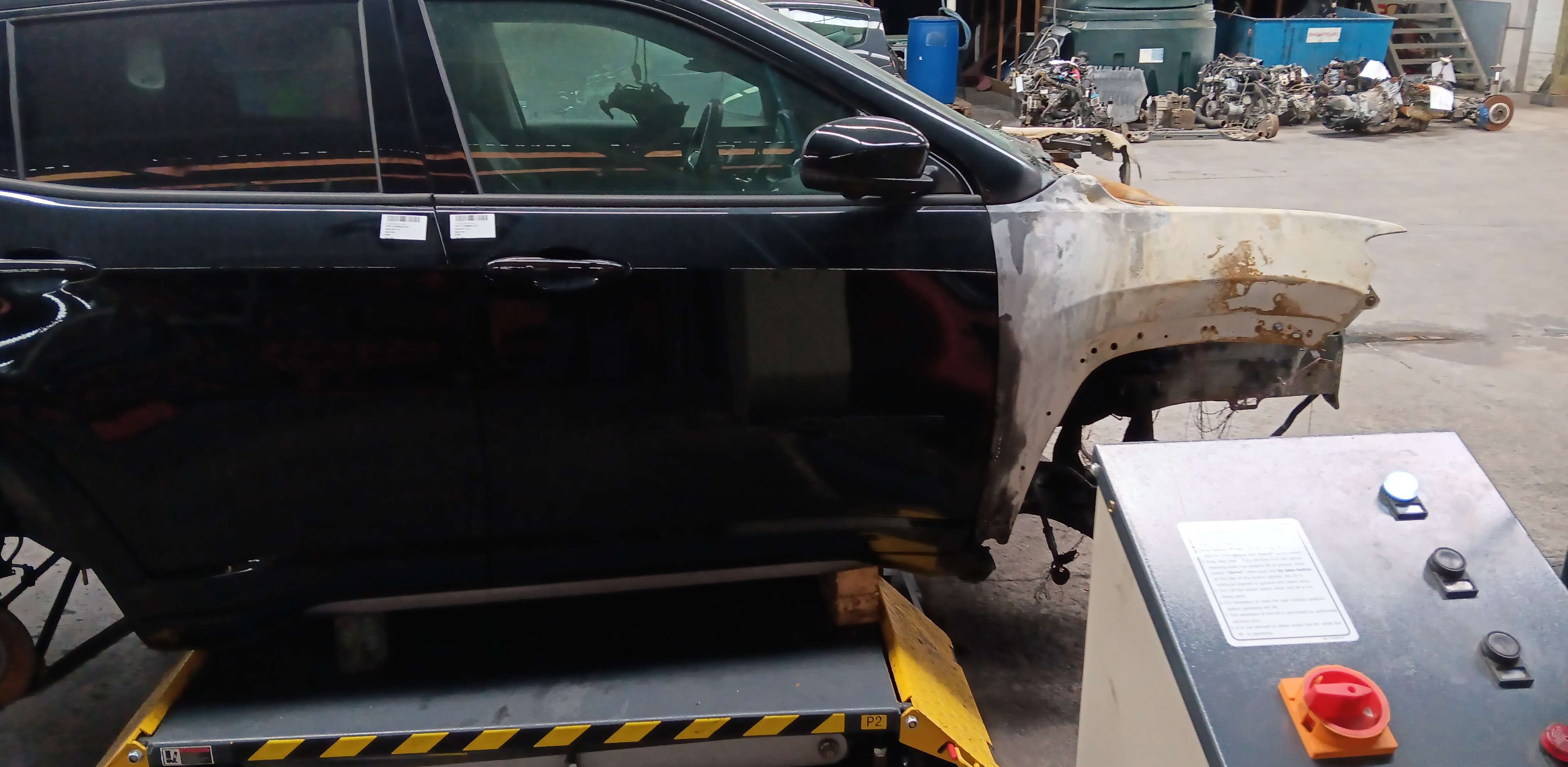 Deur rechts voor Jeep Compass