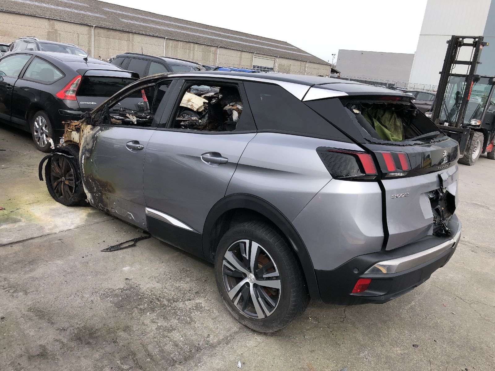 Lichtblok links achter Peugeot 3008