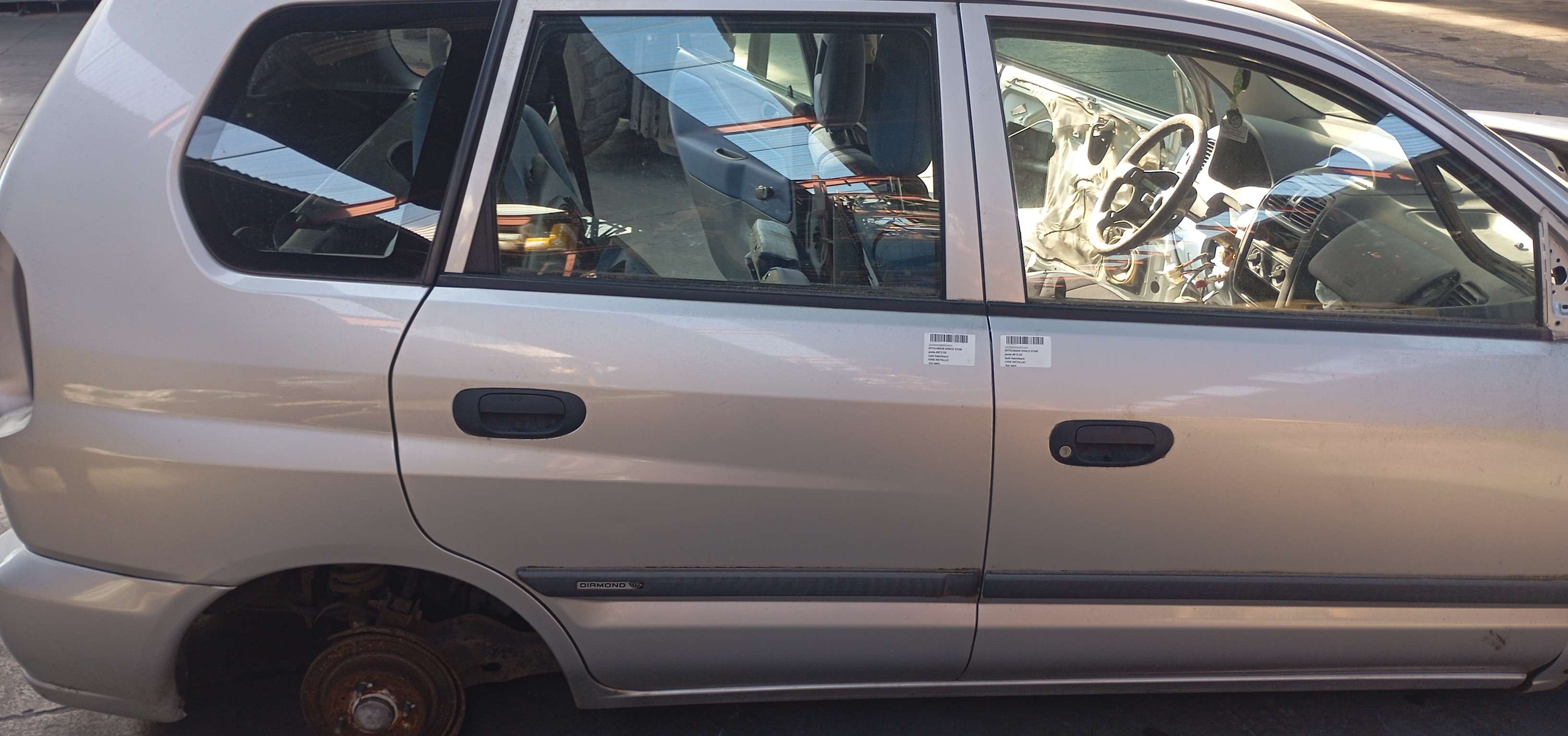 Porte arrière droit Mitsubishi Space Star