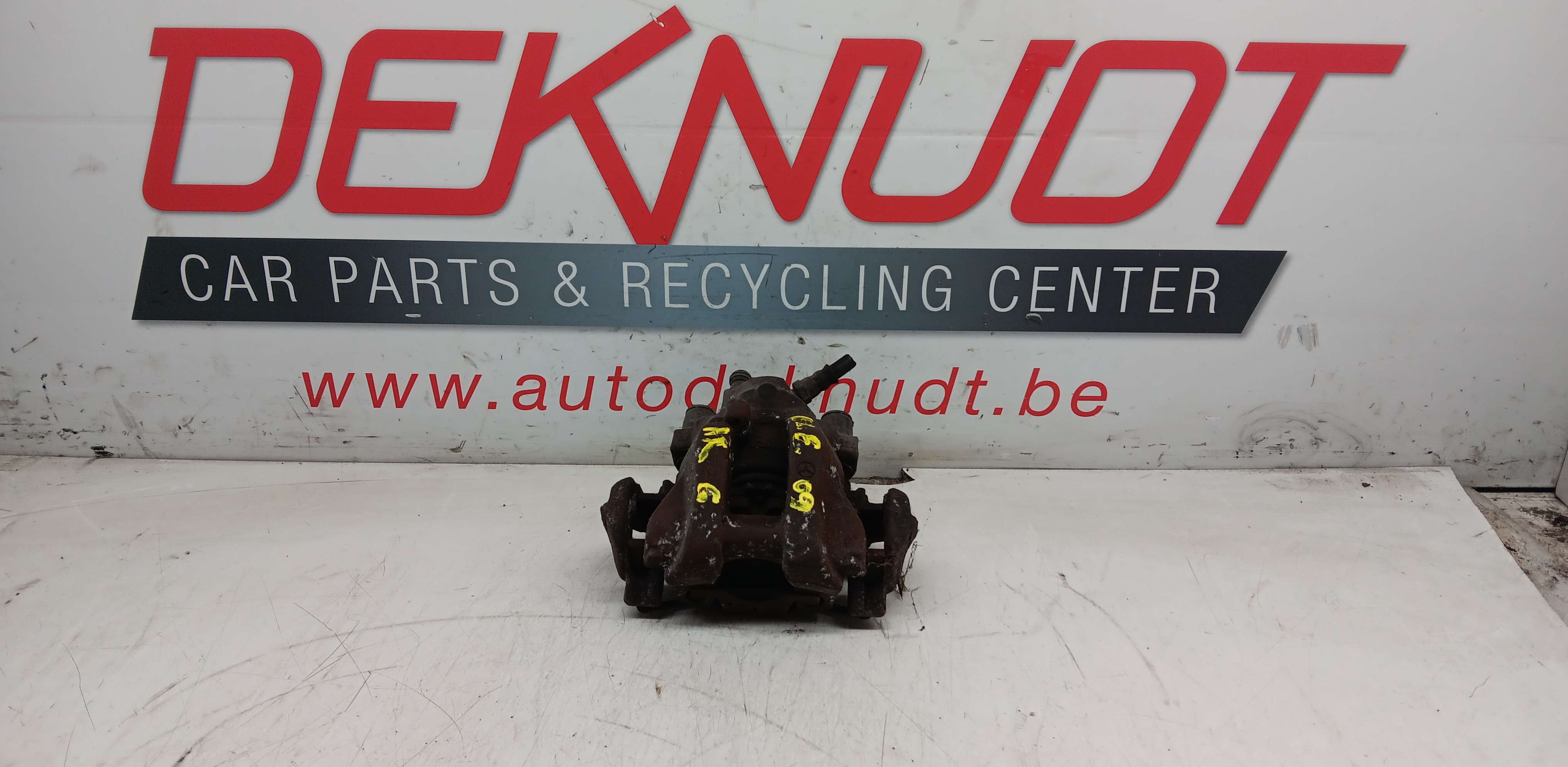 Remschijf links ACHTER Mercedes-Benz E 200