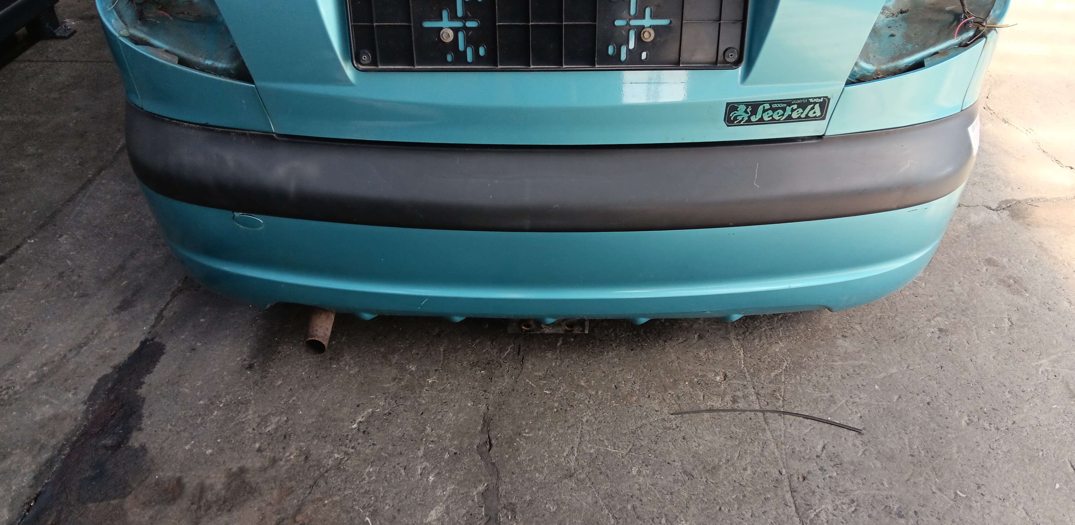 Bumper achter Chevrolet Matiz