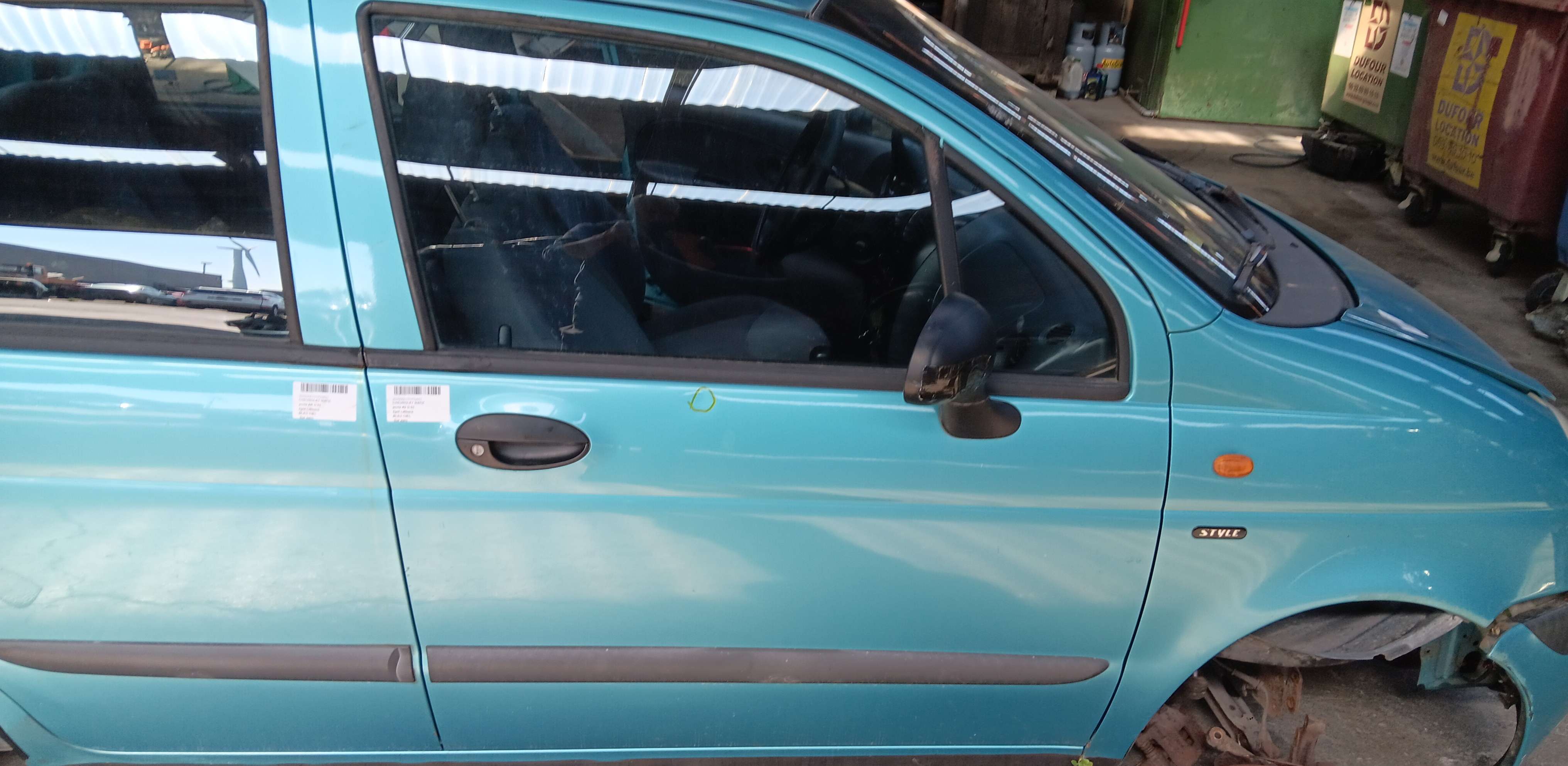 Deur rechts voor Chevrolet Matiz